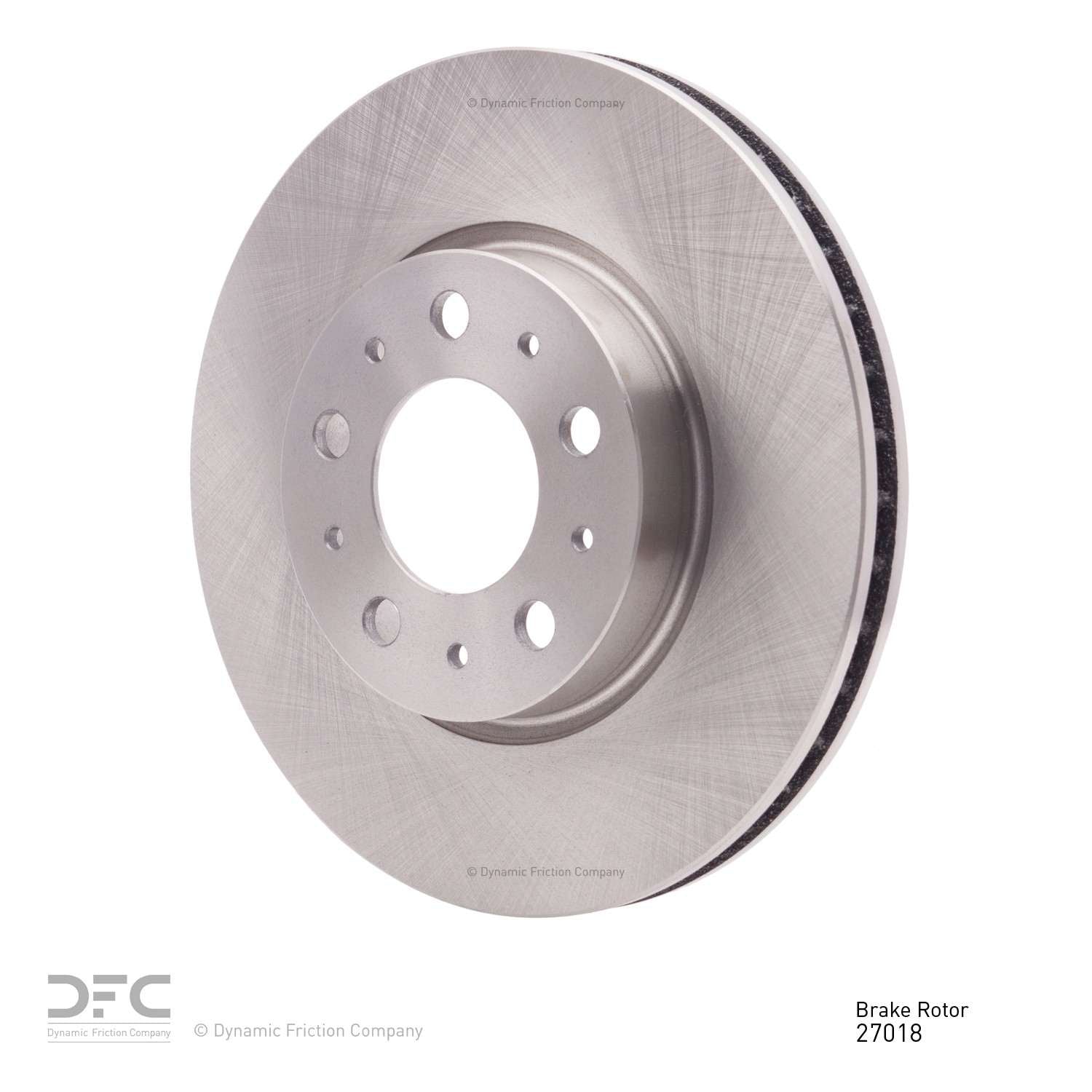 dynamic friction company disc brake rotor  frsport 600-27018