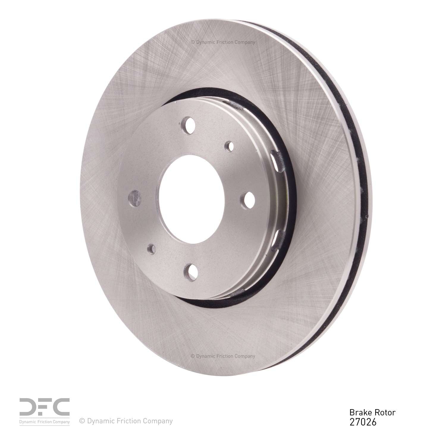 dynamic friction company disc brake rotor  frsport 600-27026