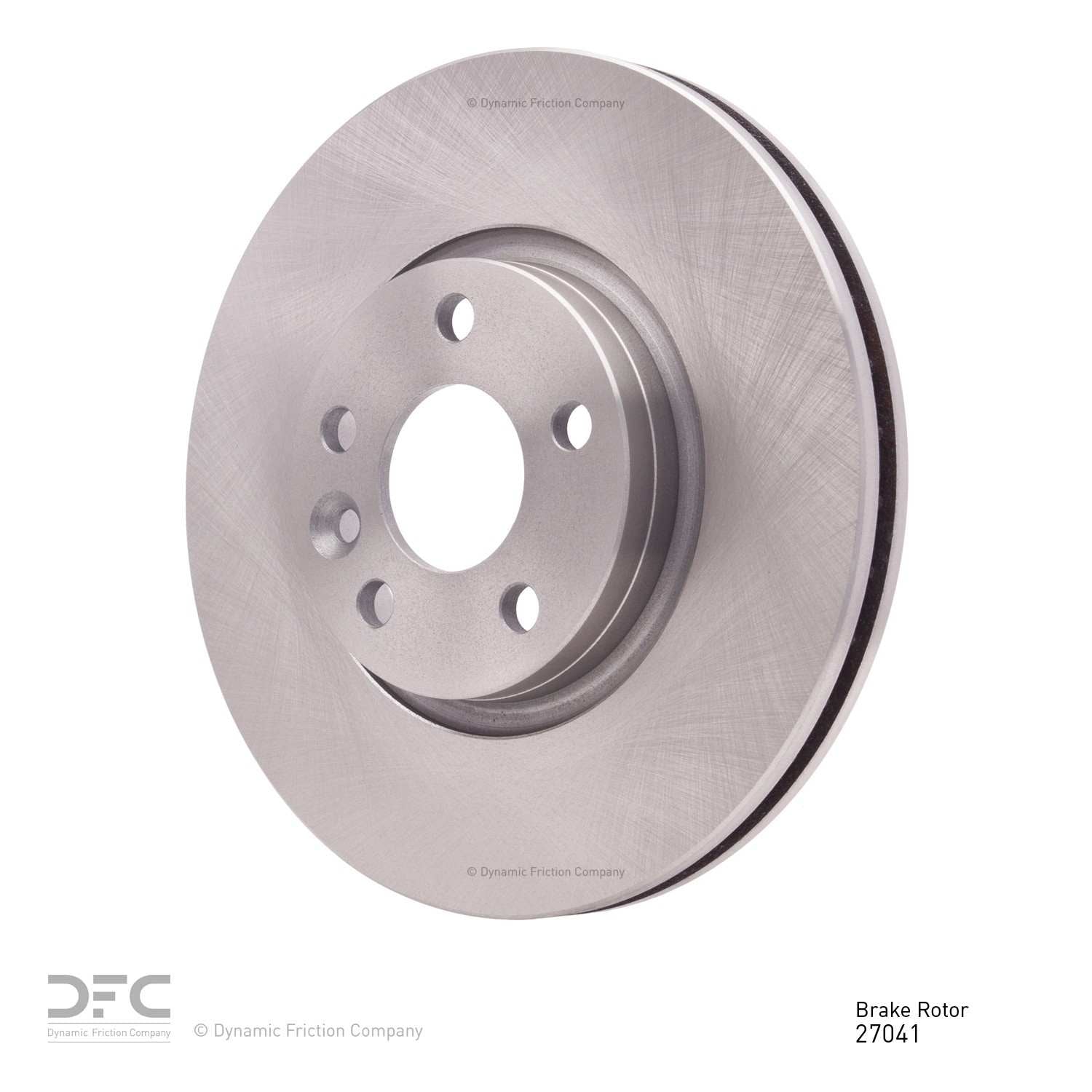 dynamic friction company disc brake rotor  frsport 600-27041