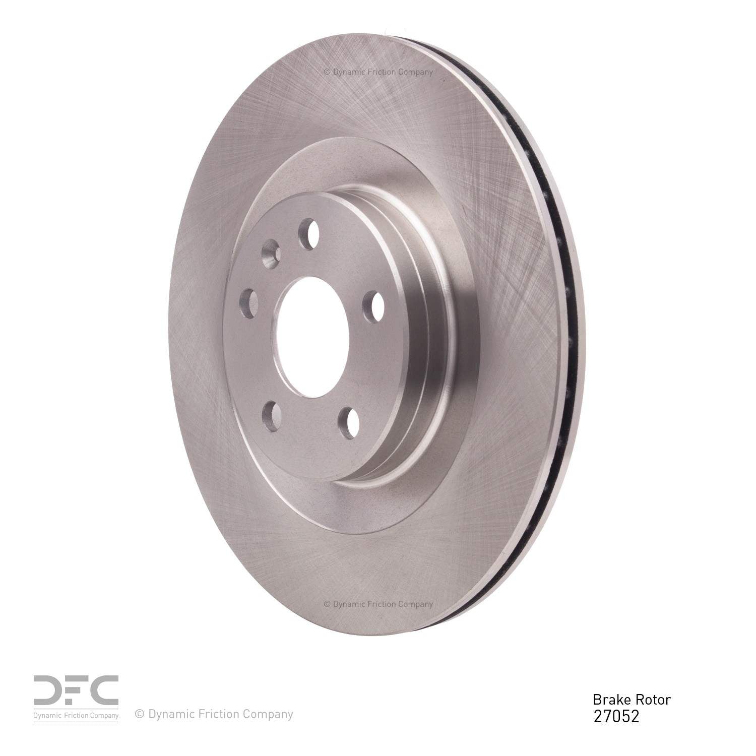 dynamic friction company disc brake rotor  frsport 600-27052