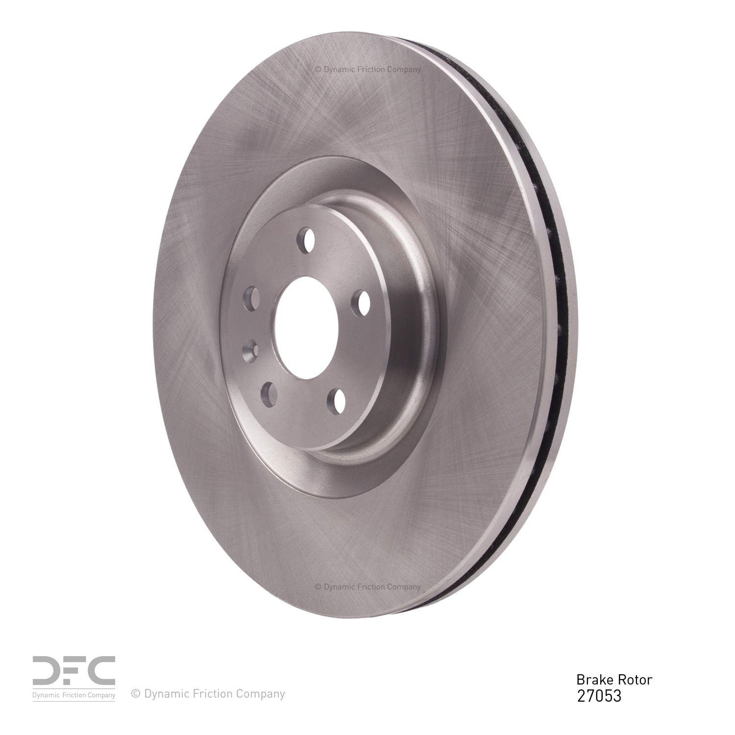 dynamic friction company disc brake rotor  frsport 600-27053