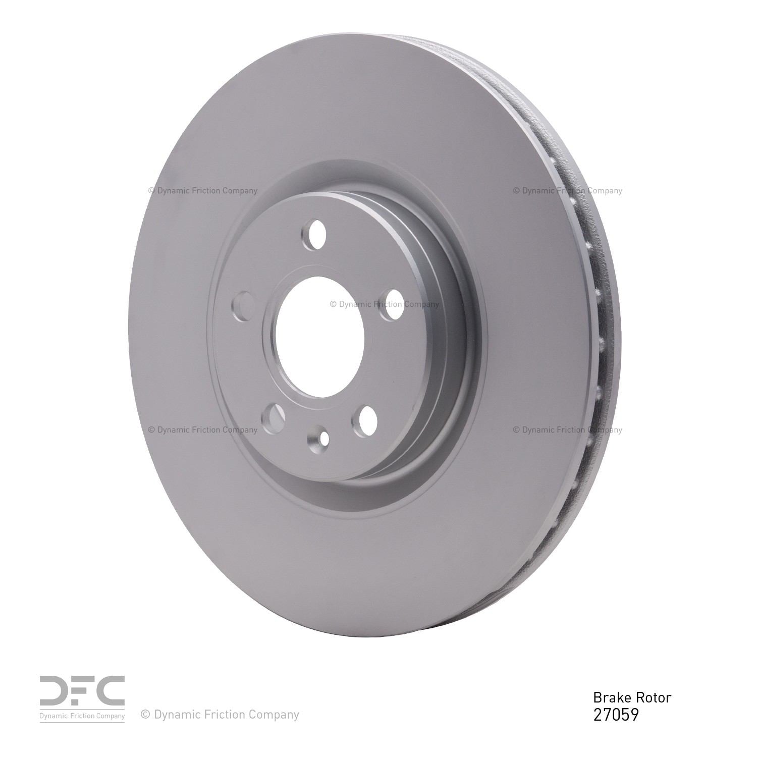 dynamic friction company disc brake rotor  frsport 600-27059