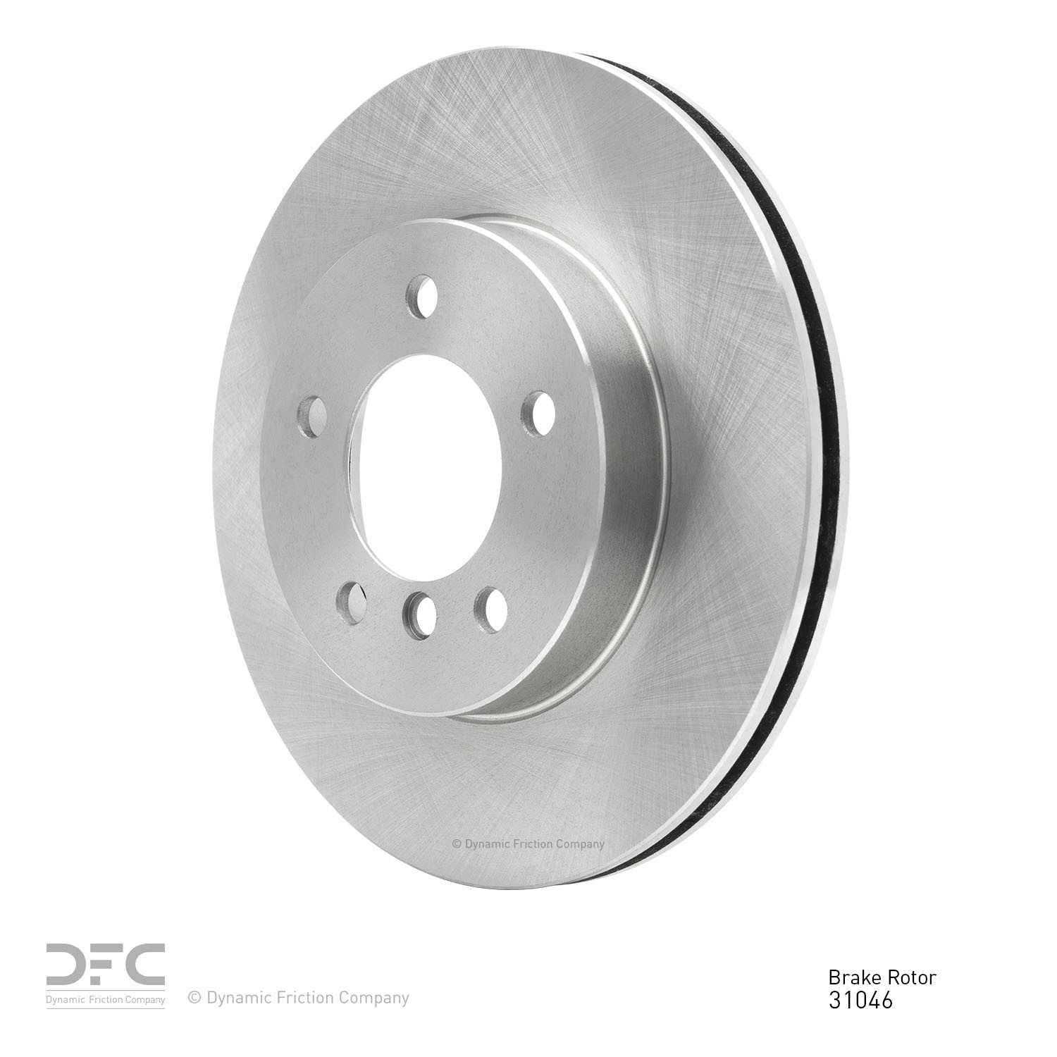 dynamic friction company disc brake rotor  frsport 600-31046