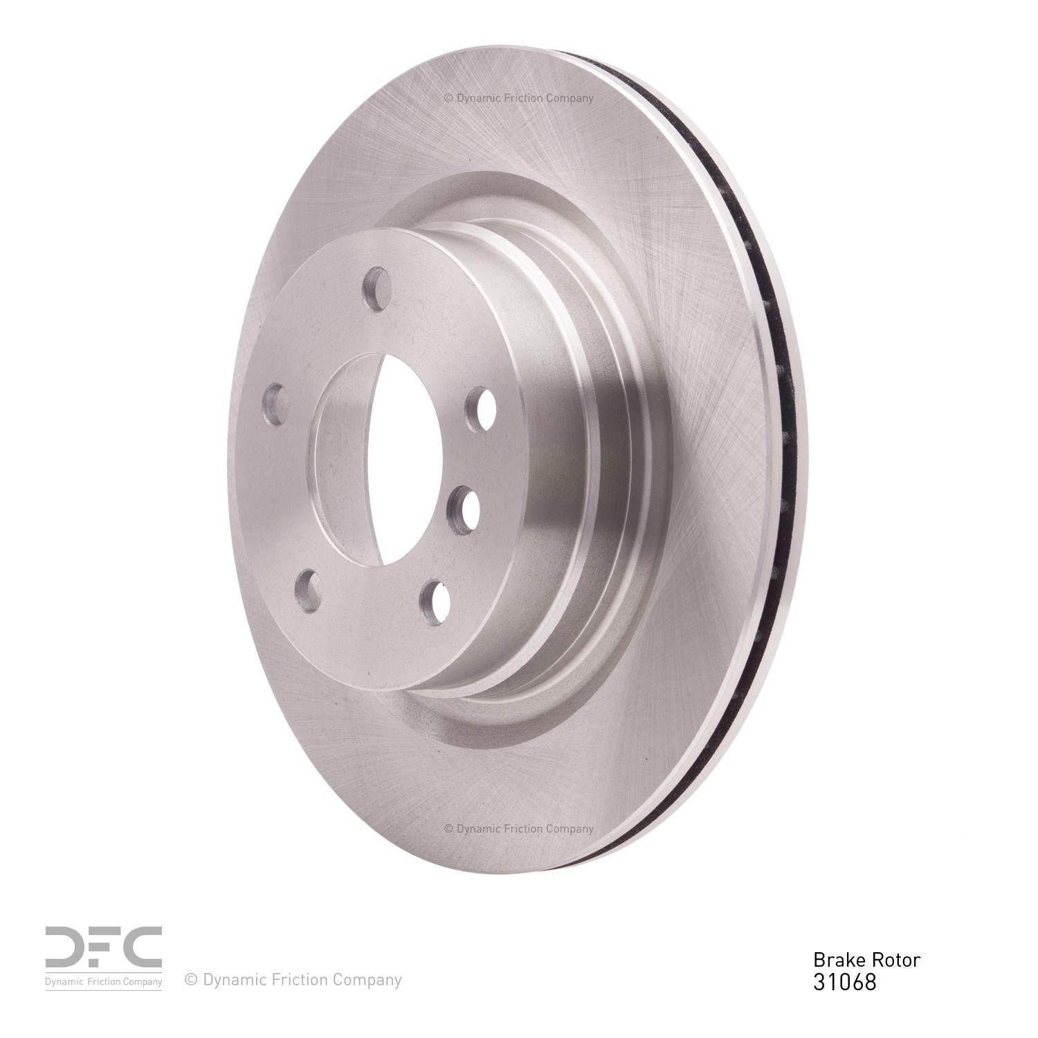 dynamic friction company disc brake rotor  frsport 600-31068