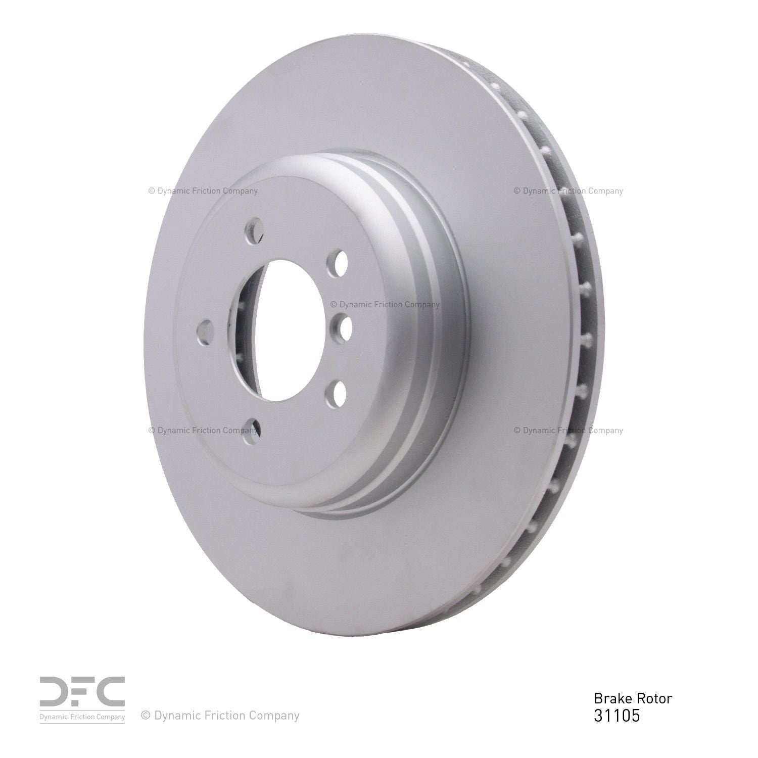 dynamic friction company disc brake rotor  frsport 600-31105