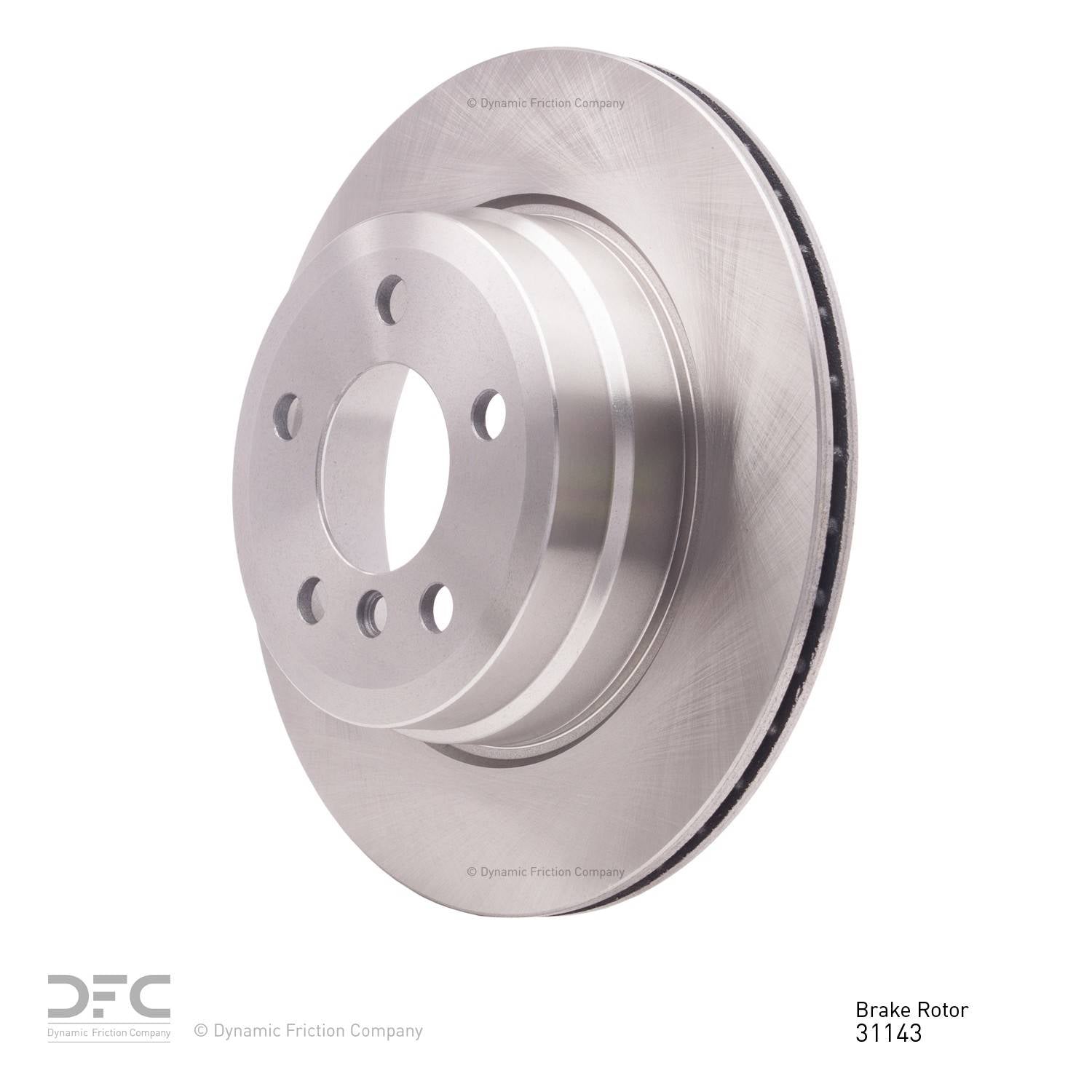 dynamic friction company disc brake rotor  frsport 600-31143