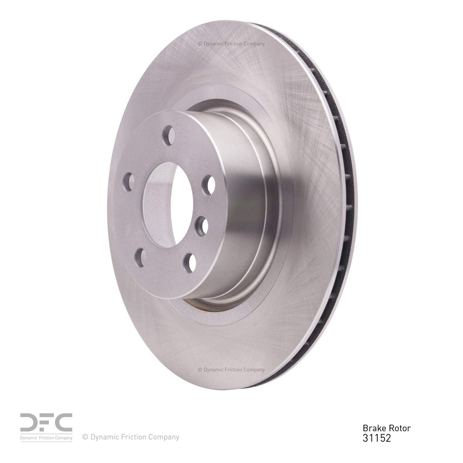 dynamic friction company disc brake rotor  frsport 600-31152