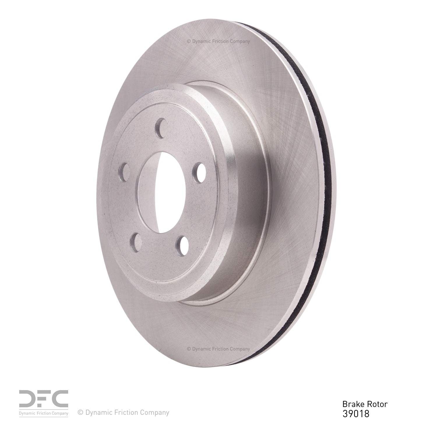 dynamic friction company disc brake rotor  frsport 600-39018