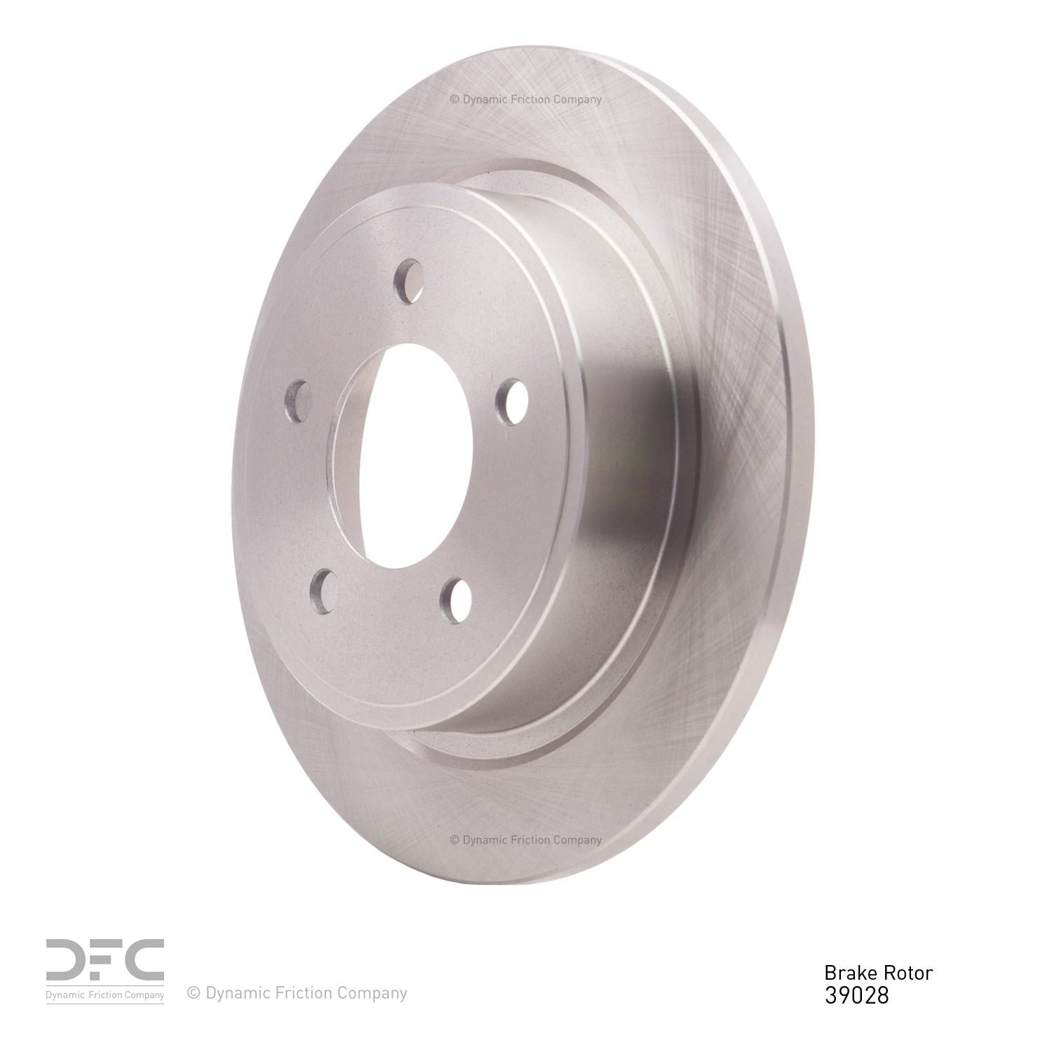 dynamic friction company disc brake rotor  frsport 600-39028