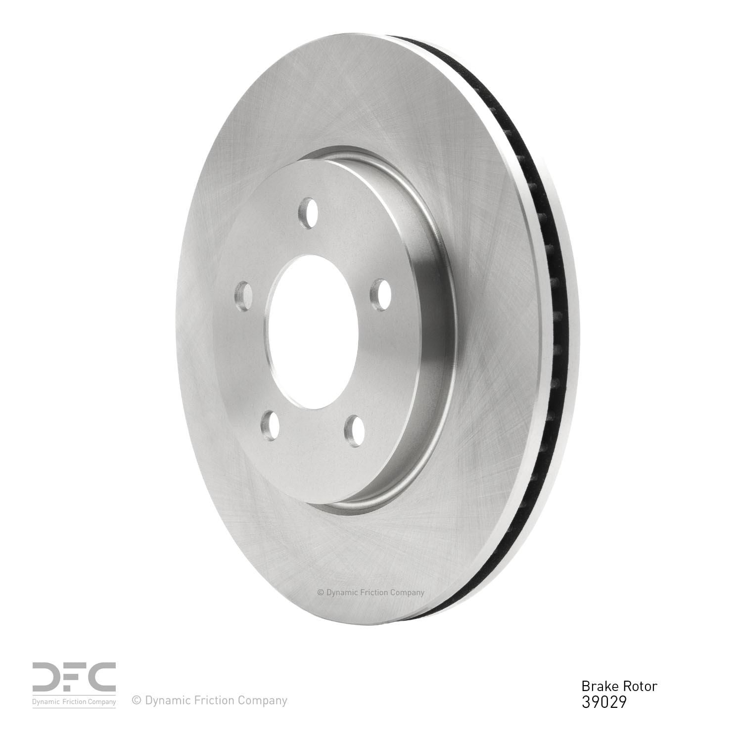 dynamic friction company disc brake rotor  frsport 600-39029