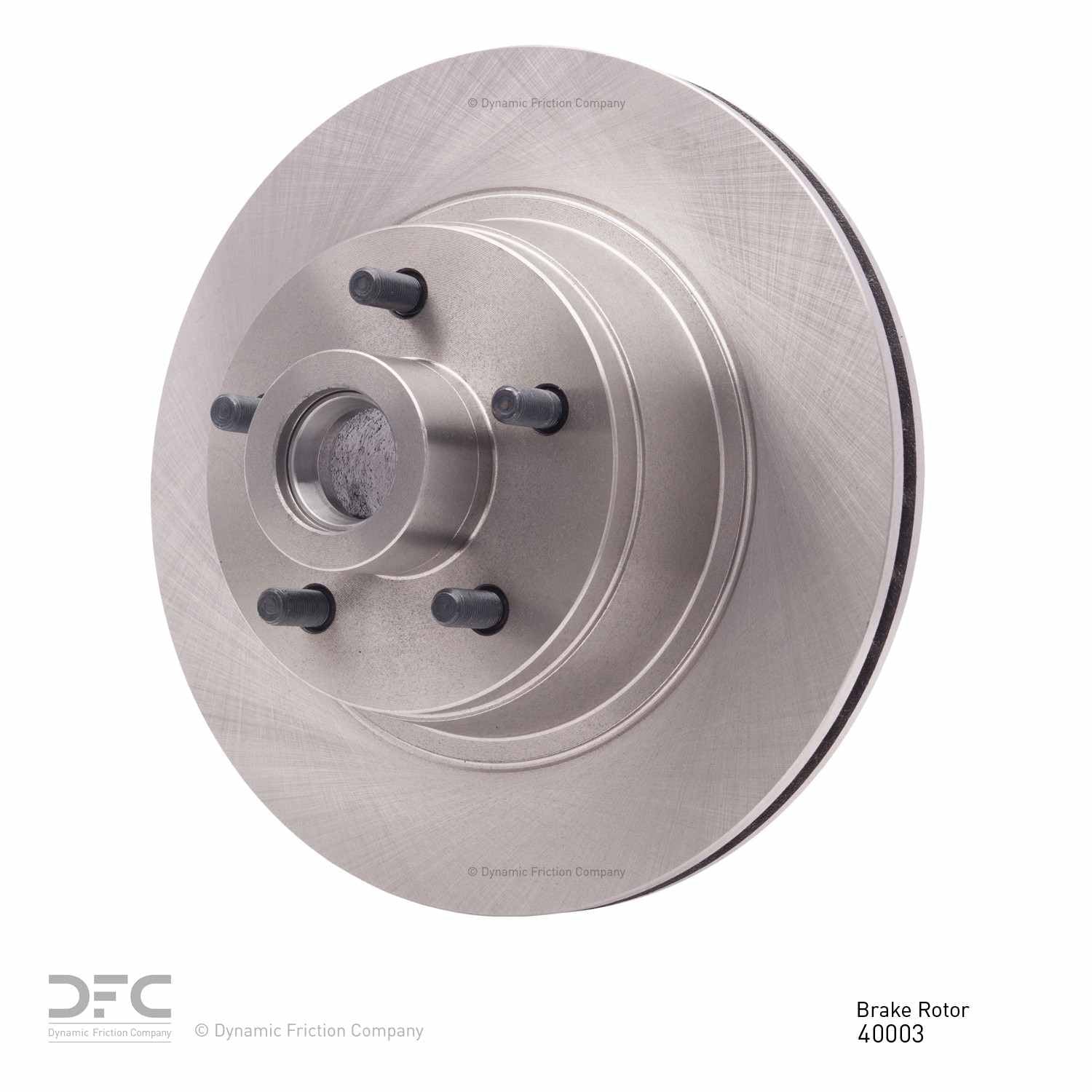 dynamic friction company disc brake rotor  frsport 600-40003