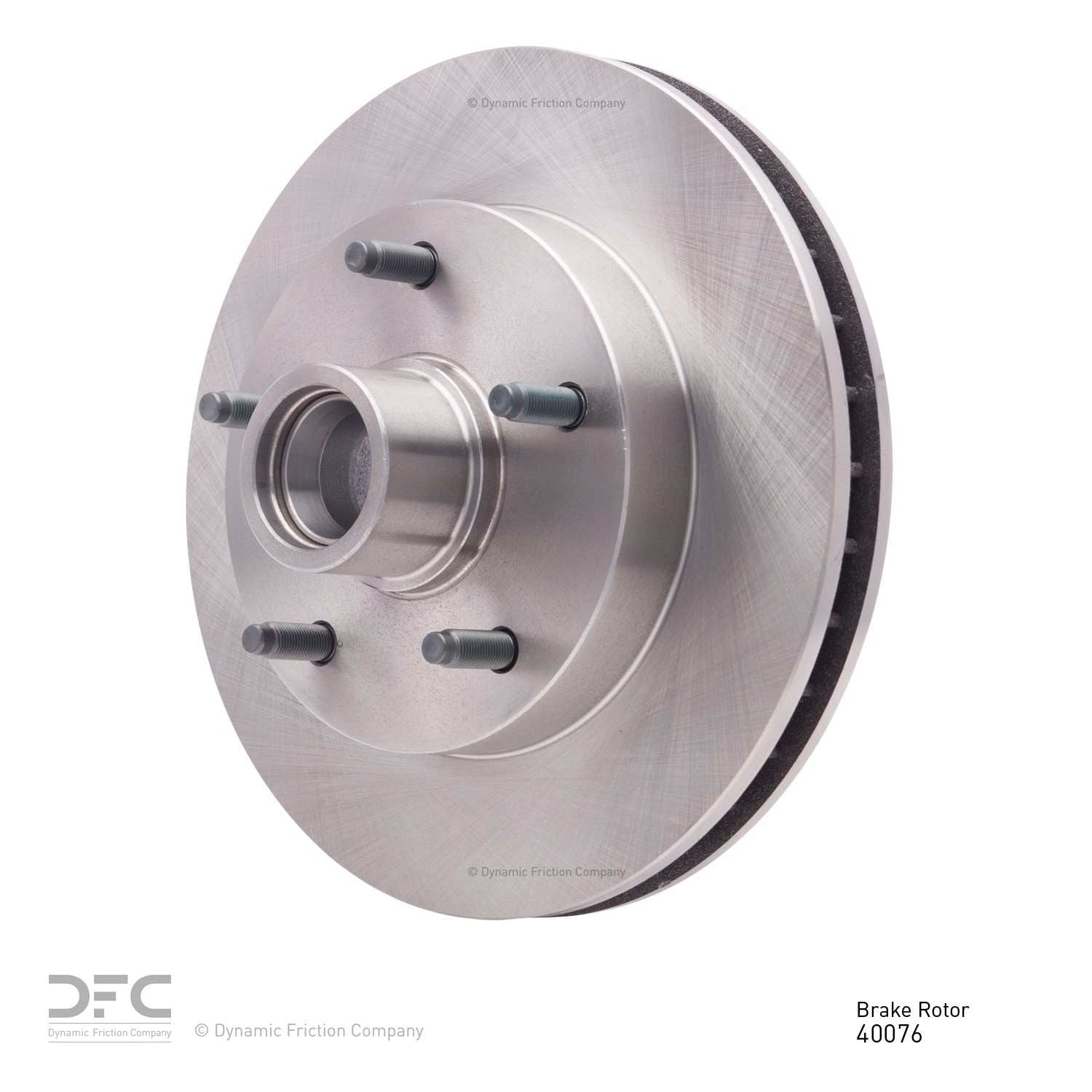 dynamic friction company disc brake rotor  frsport 600-40076