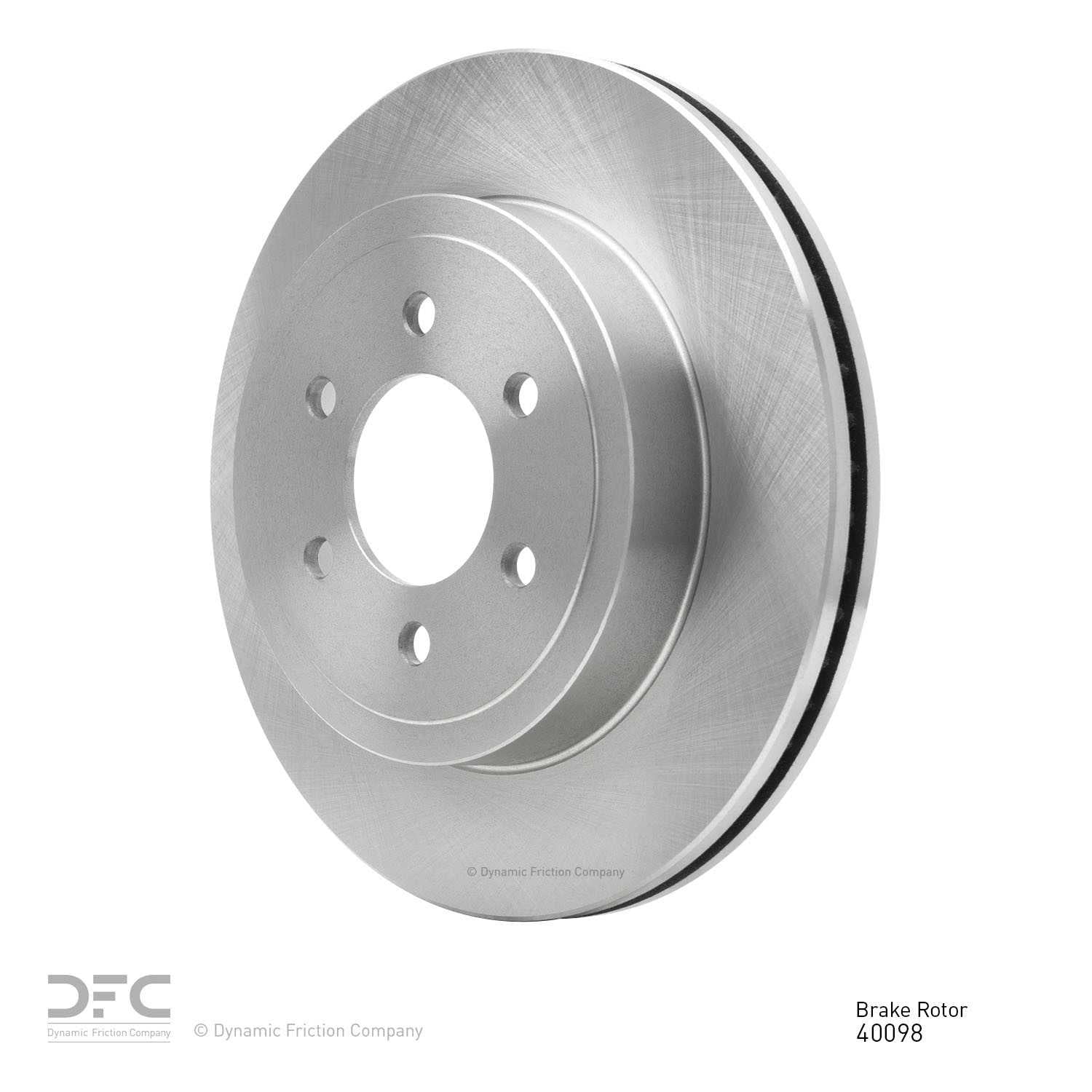 dynamic friction company disc brake rotor  frsport 600-40098