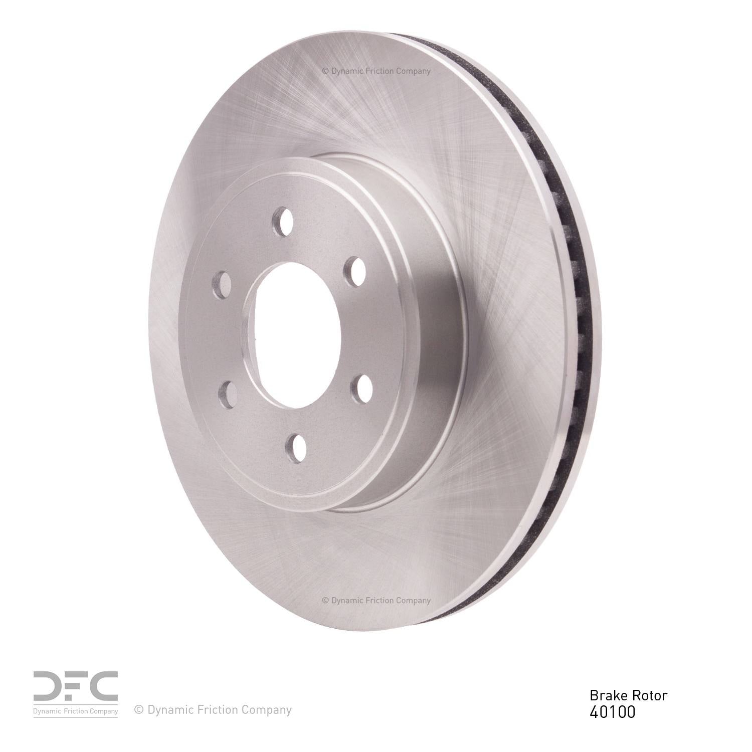 dynamic friction company disc brake rotor  frsport 600-40100