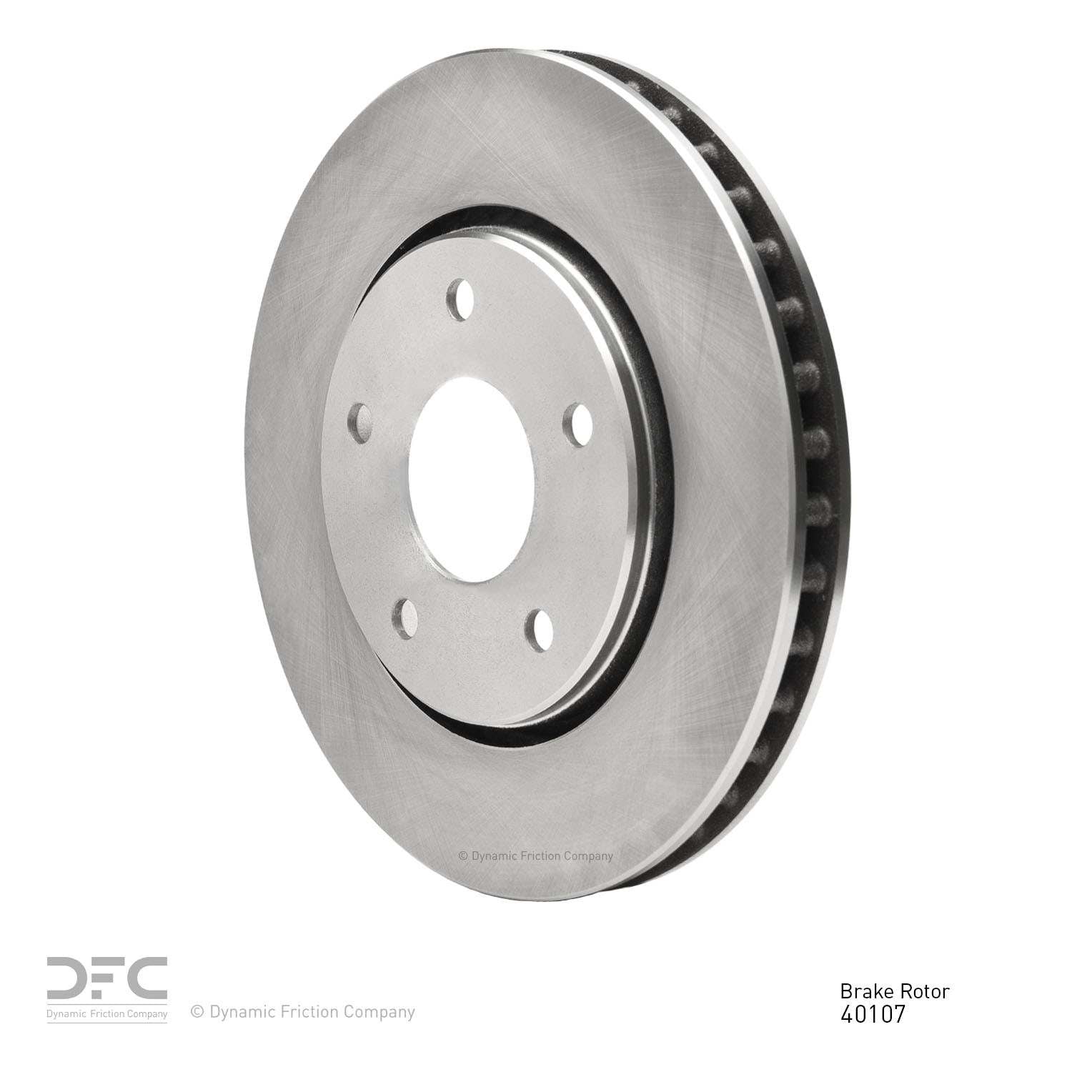 dynamic friction company disc brake rotor  frsport 600-40107