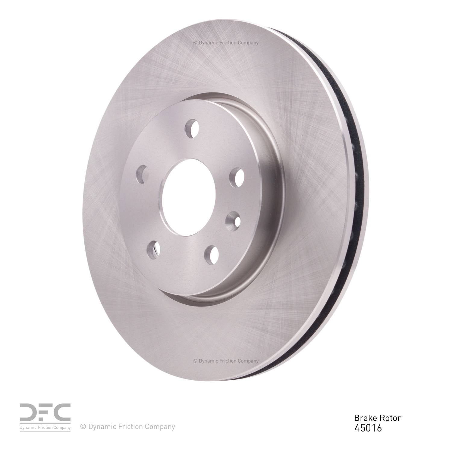 dynamic friction company disc brake rotor  frsport 600-45016