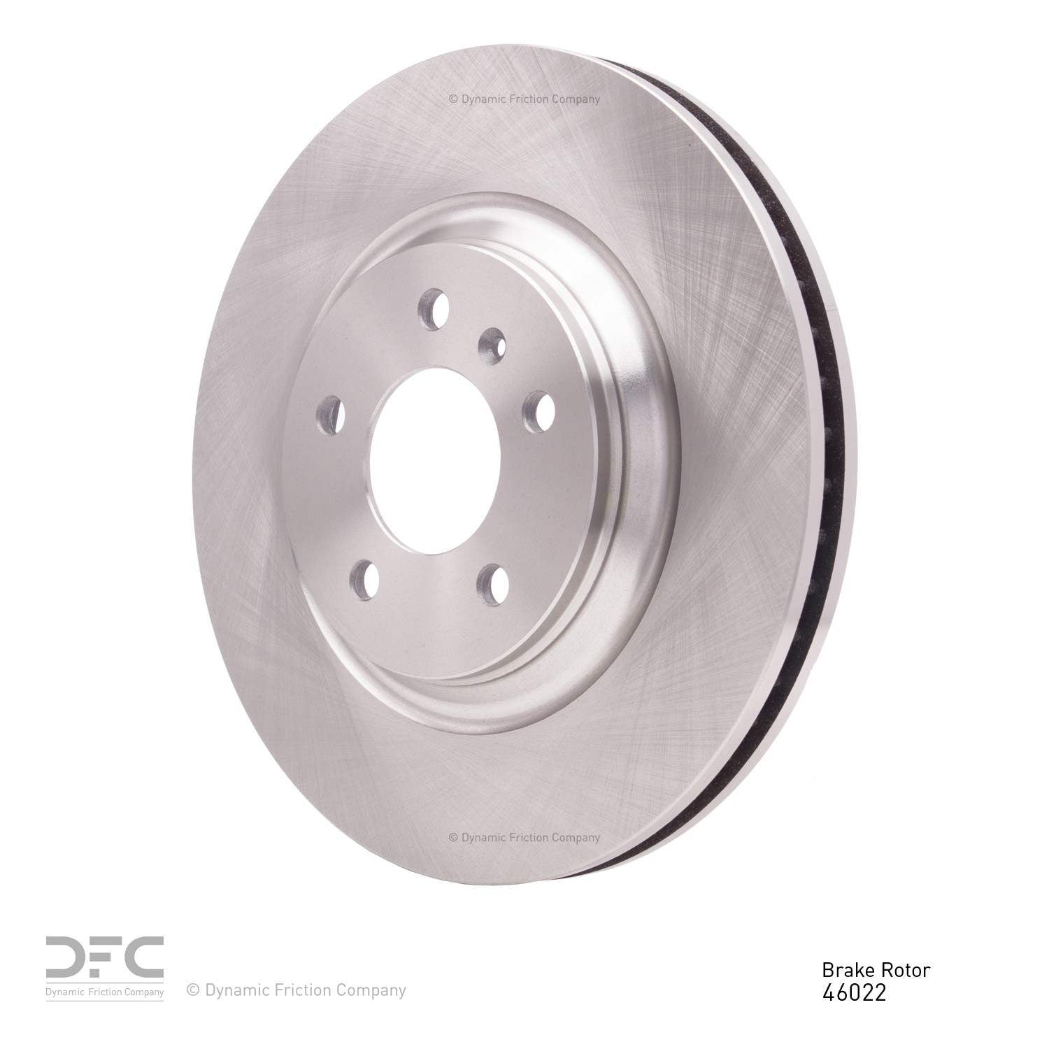 dynamic friction company disc brake rotor  frsport 600-46022