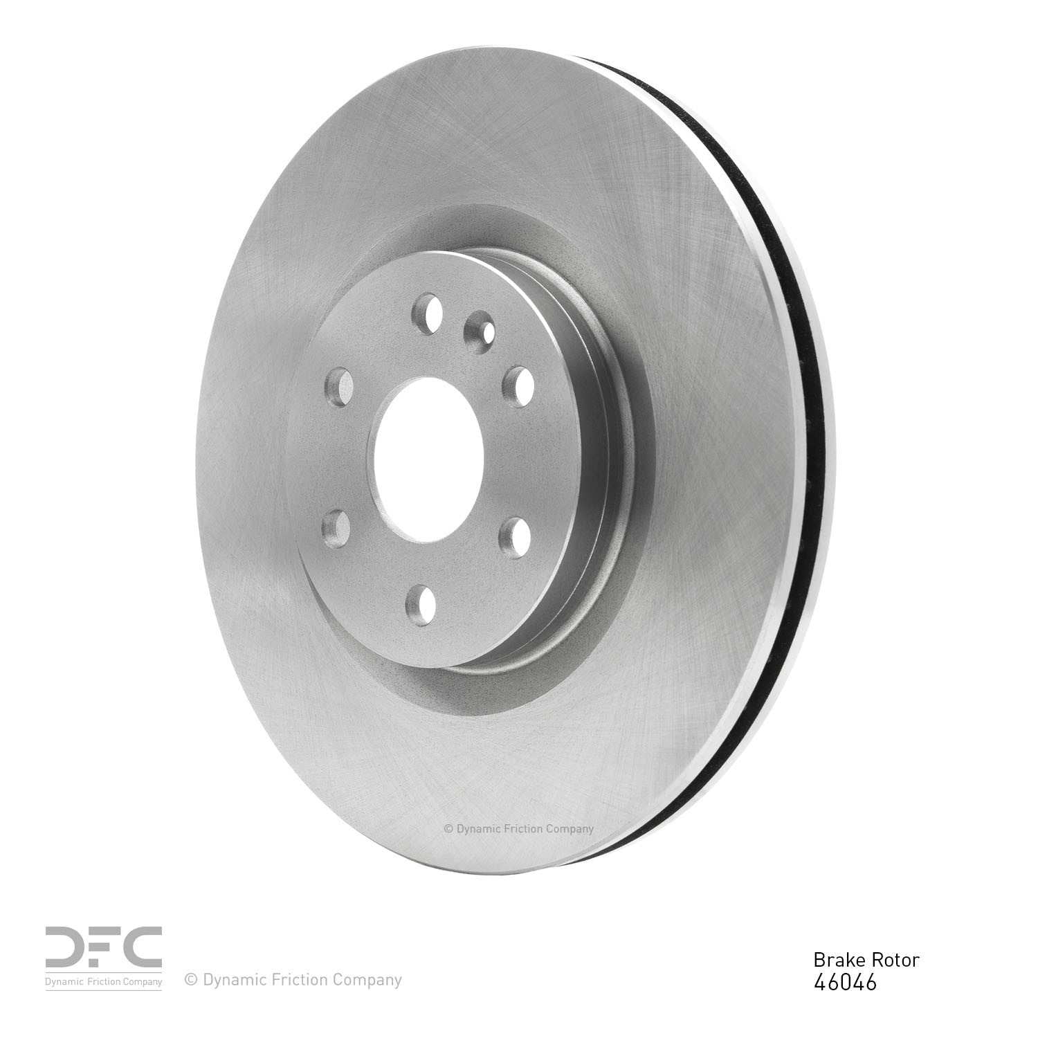 dynamic friction company disc brake rotor  frsport 600-46046