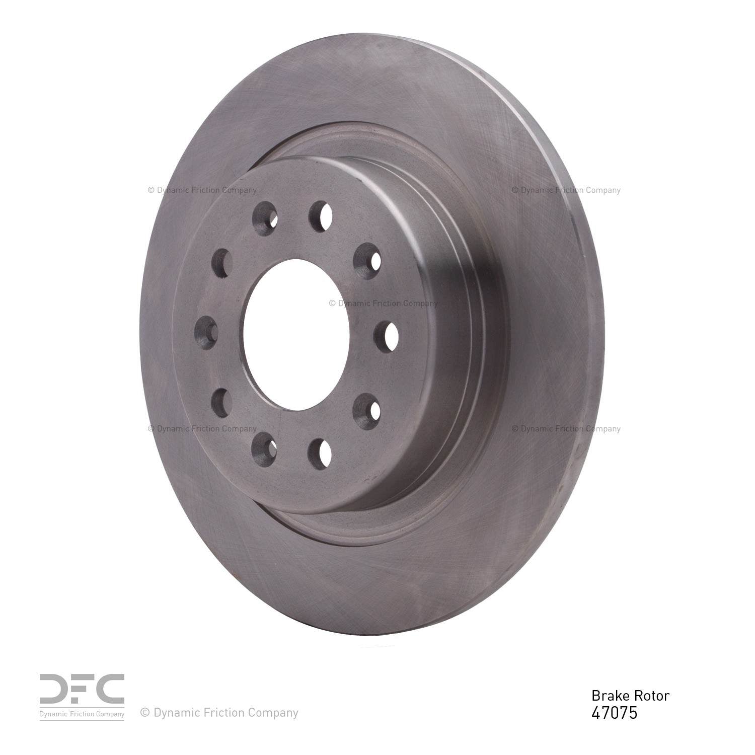 dynamic friction company disc brake rotor  frsport 600-47075