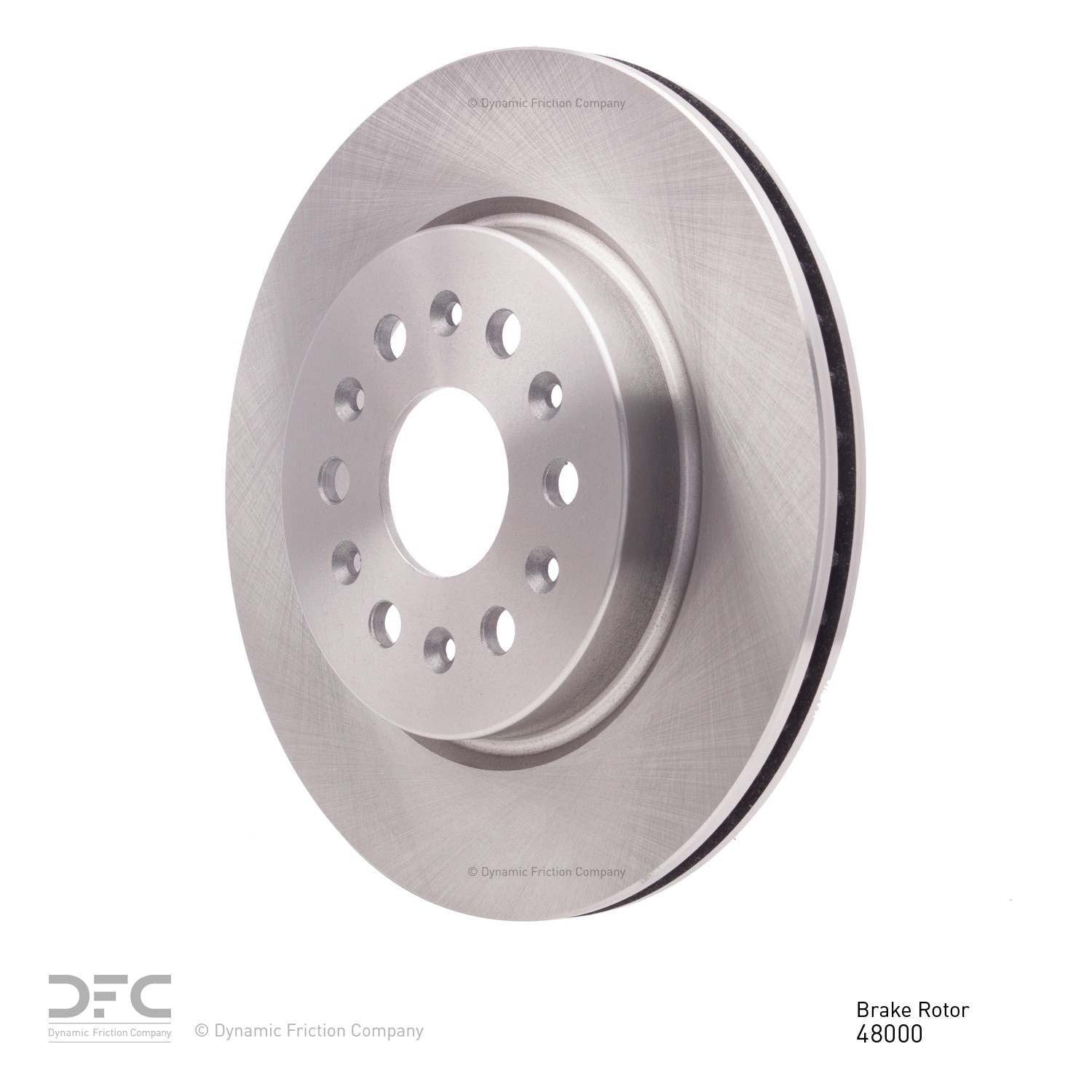 dynamic friction company disc brake rotor  frsport 600-48000