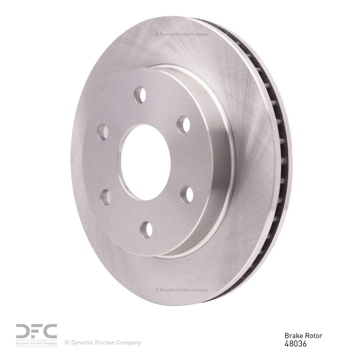 dynamic friction company disc brake rotor  frsport 600-48036