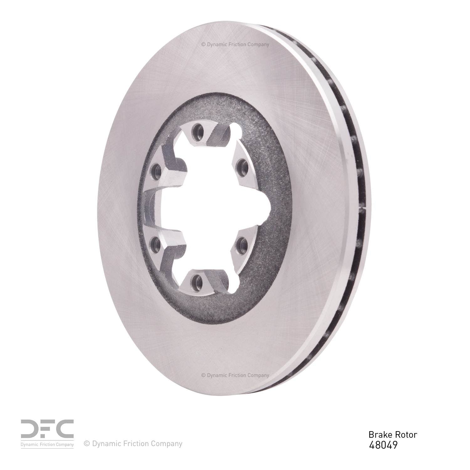 dynamic friction company disc brake rotor  frsport 600-48049