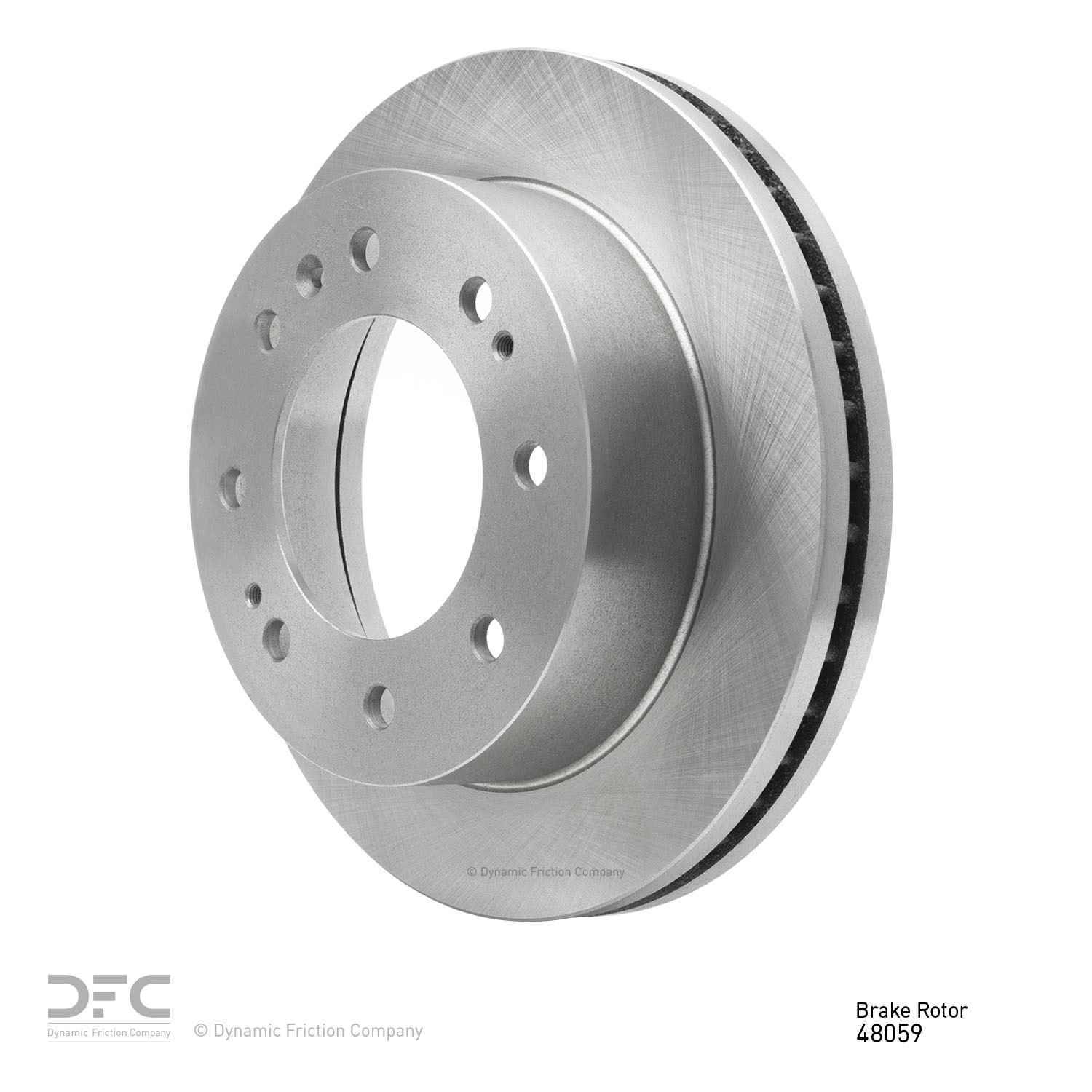 dynamic friction company disc brake rotor  frsport 600-48059