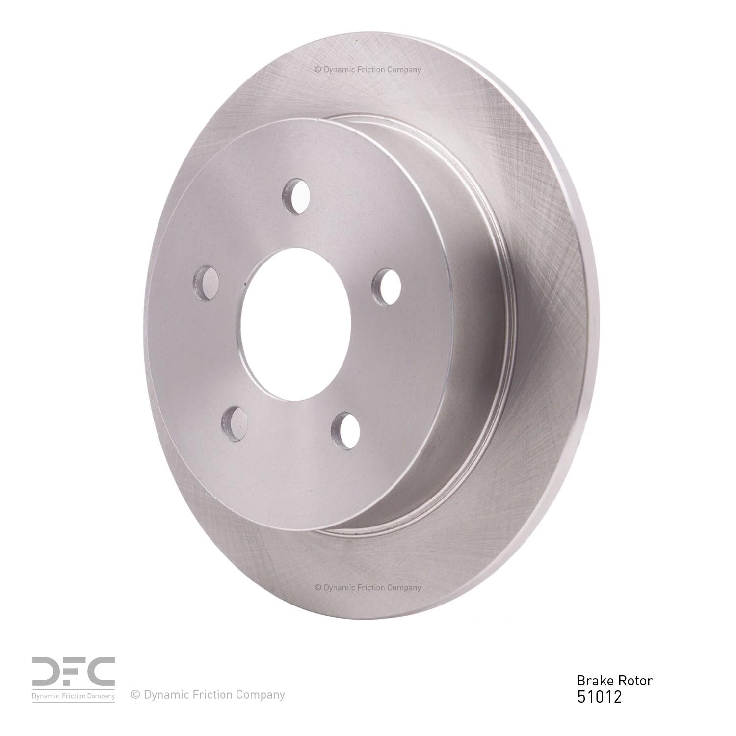 dynamic friction company disc brake rotor  frsport 600-52012