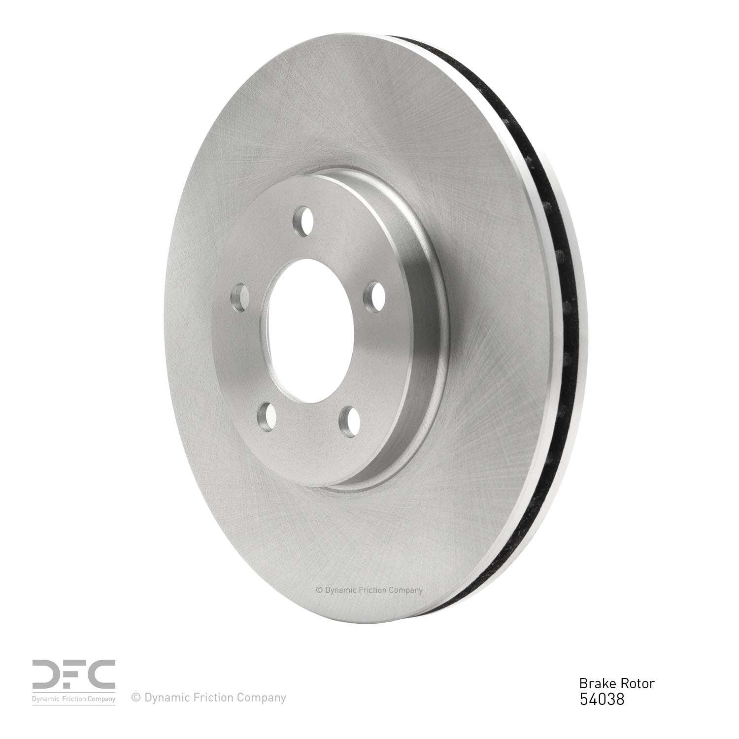 dynamic friction company disc brake rotor  frsport 600-54038