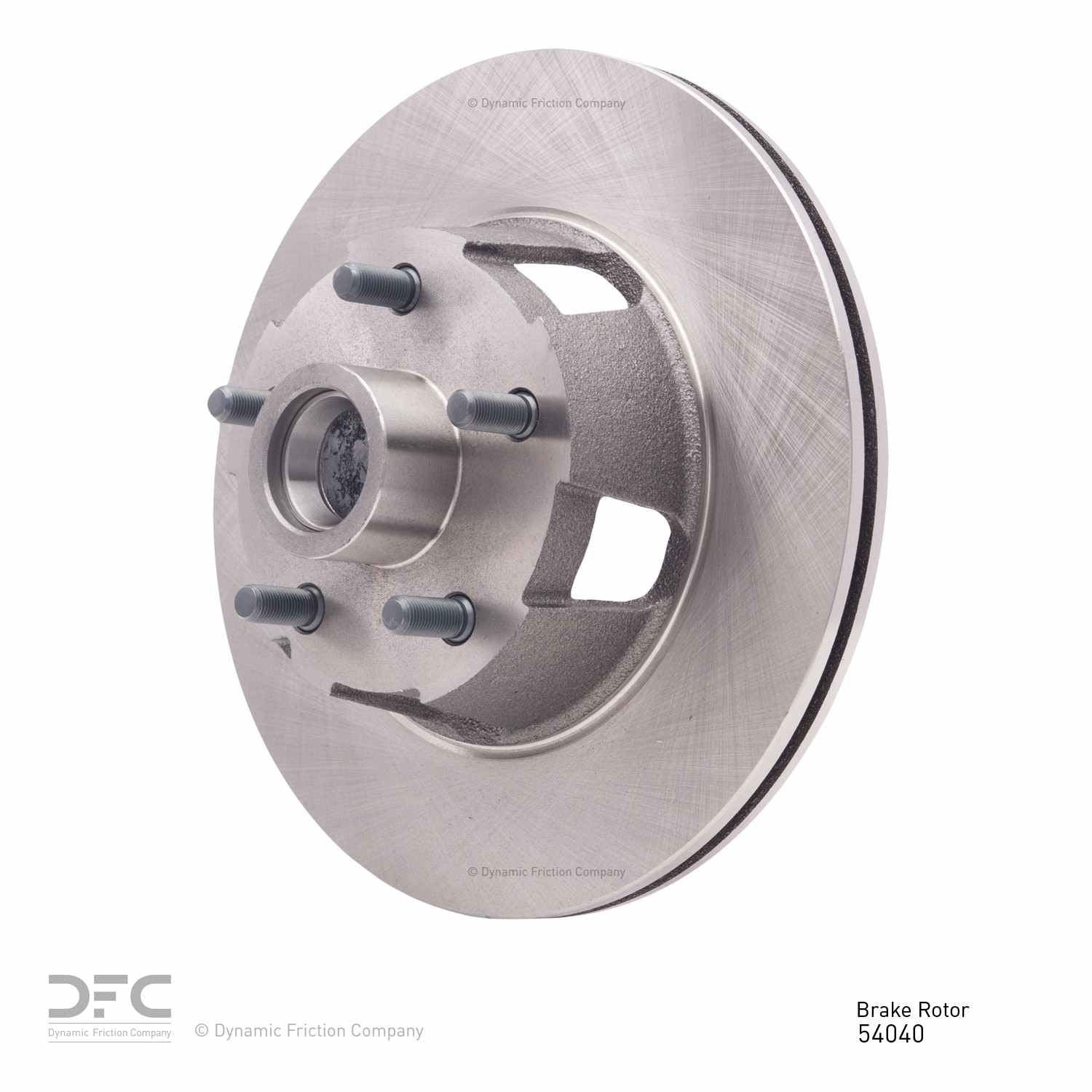 dynamic friction company disc brake rotor  frsport 600-54040