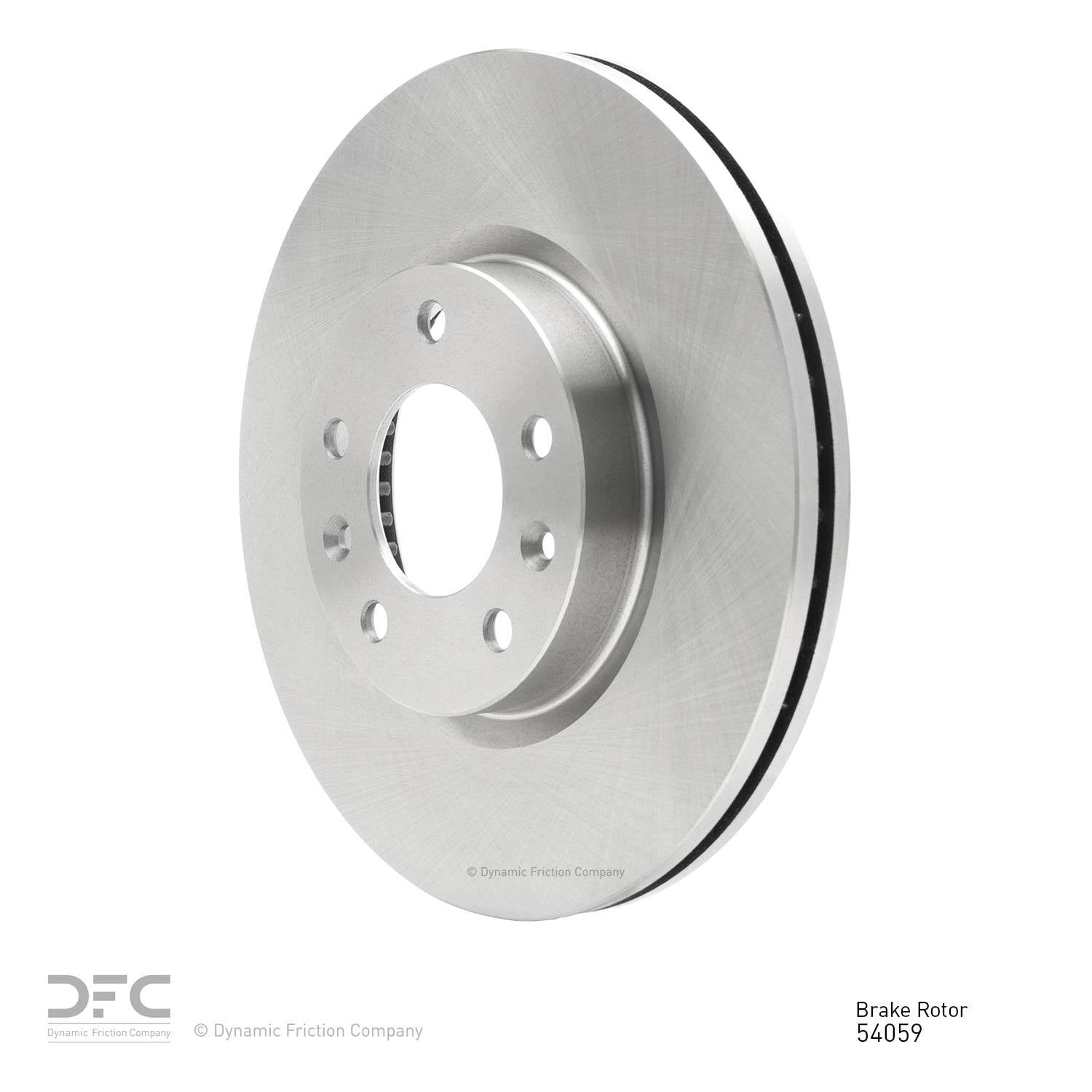 dynamic friction company disc brake rotor  frsport 600-54059