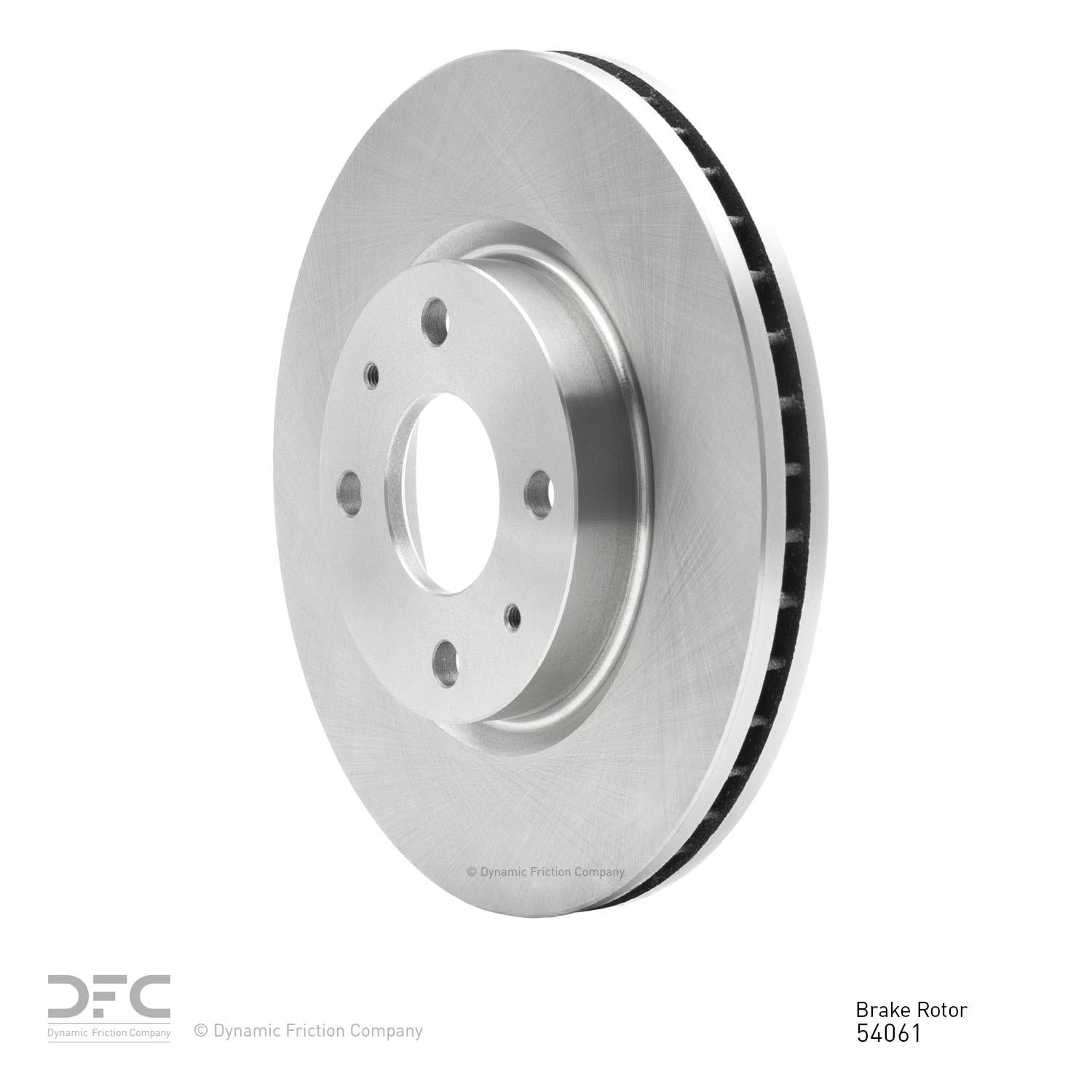 dynamic friction company disc brake rotor  frsport 600-54061