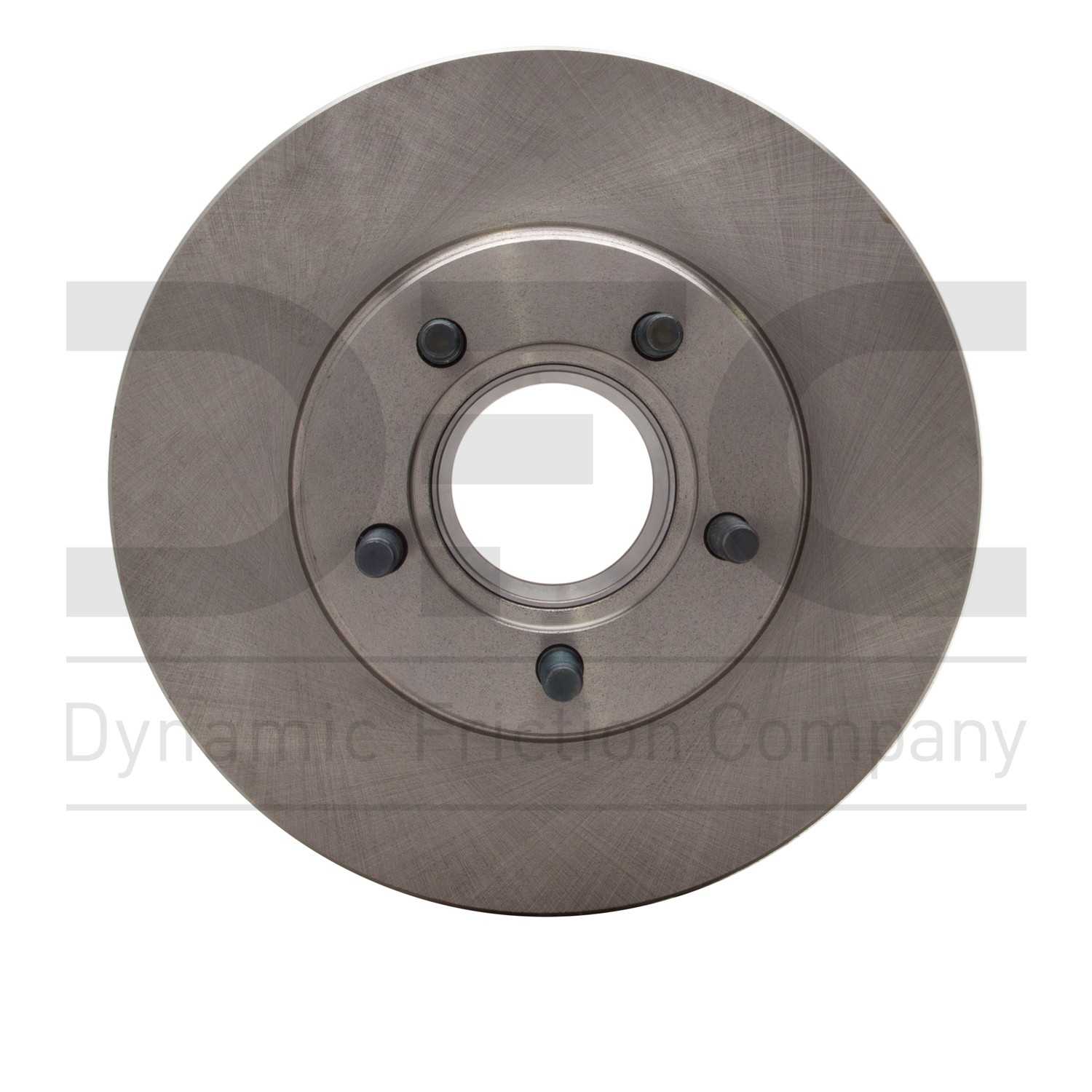 Dynamic Friction Company Disc Brake Rotor  top view frsport 600-54156