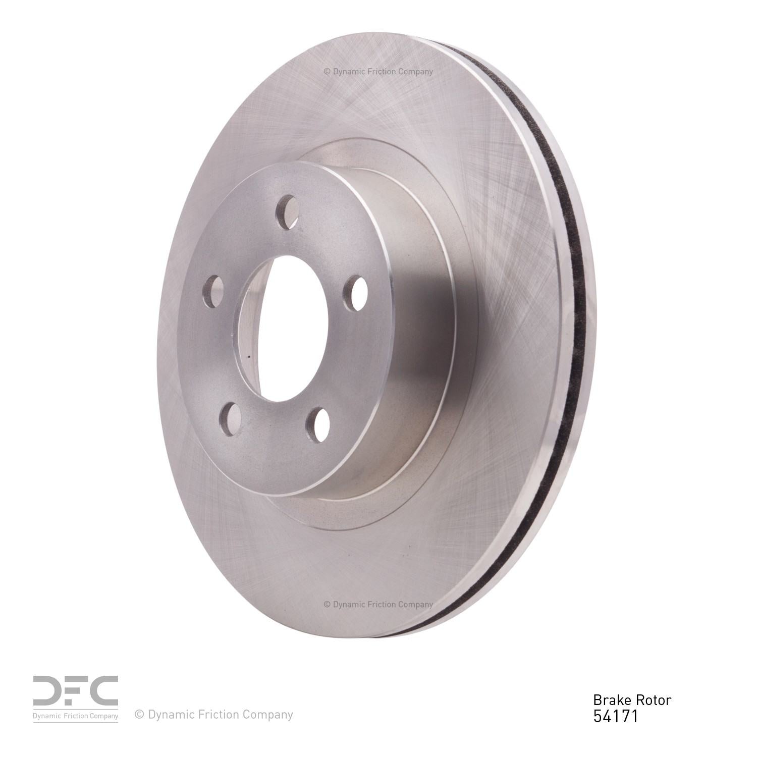 dynamic friction company disc brake rotor  frsport 600-54171