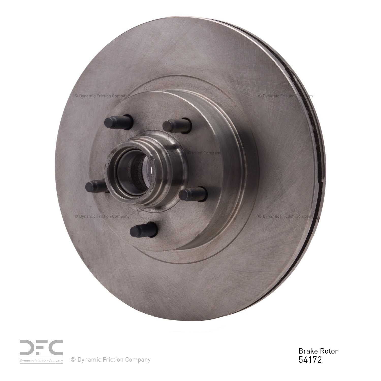 dynamic friction company disc brake rotor  frsport 600-54172