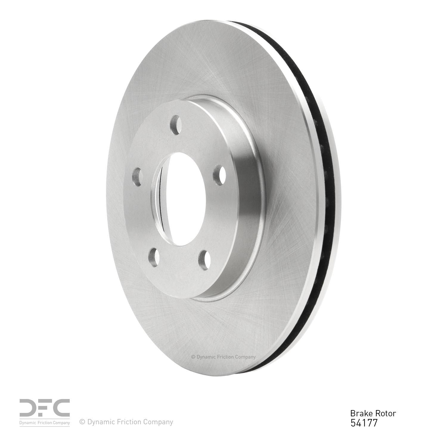 dynamic friction company disc brake rotor  frsport 600-54177