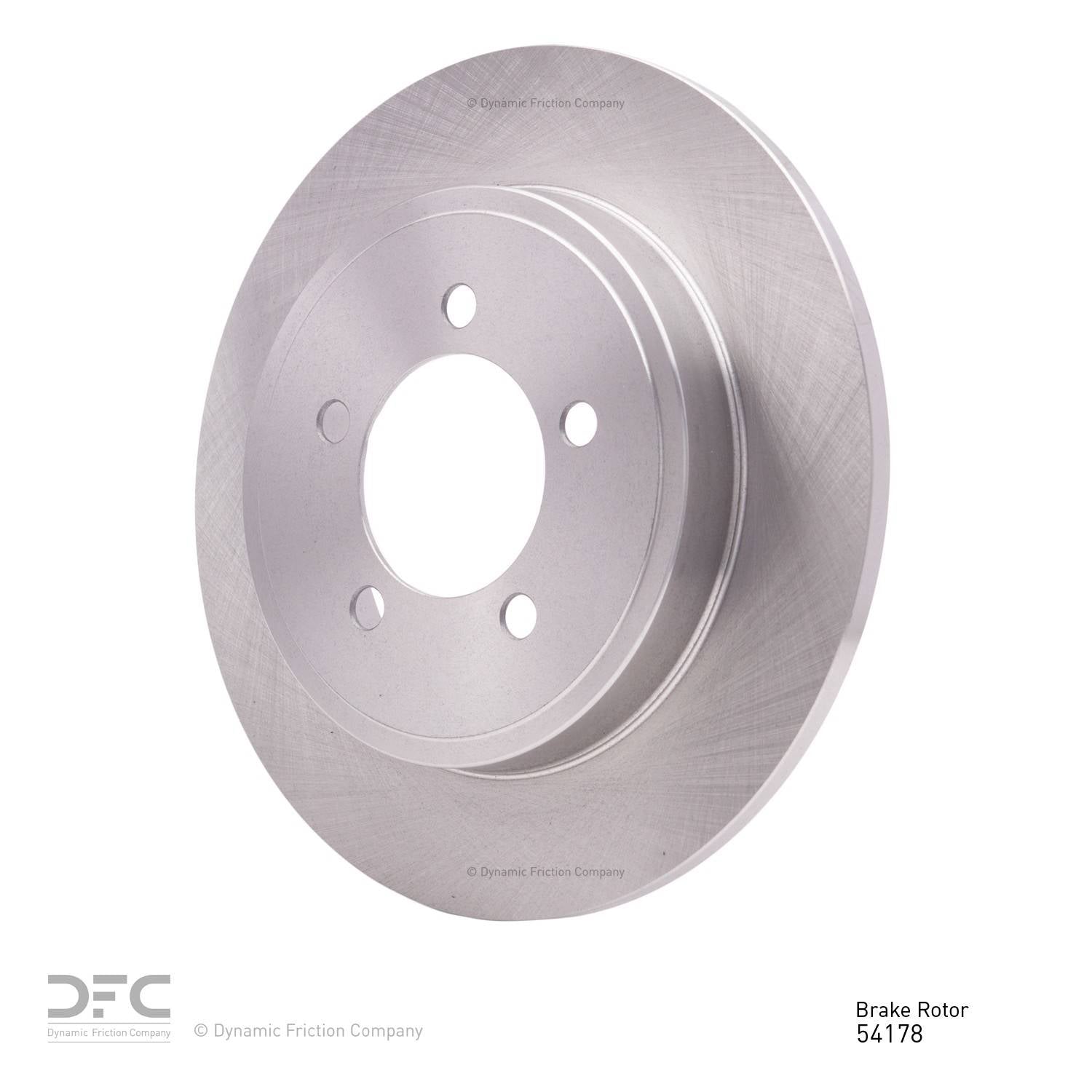 dynamic friction company disc brake rotor  frsport 600-54178