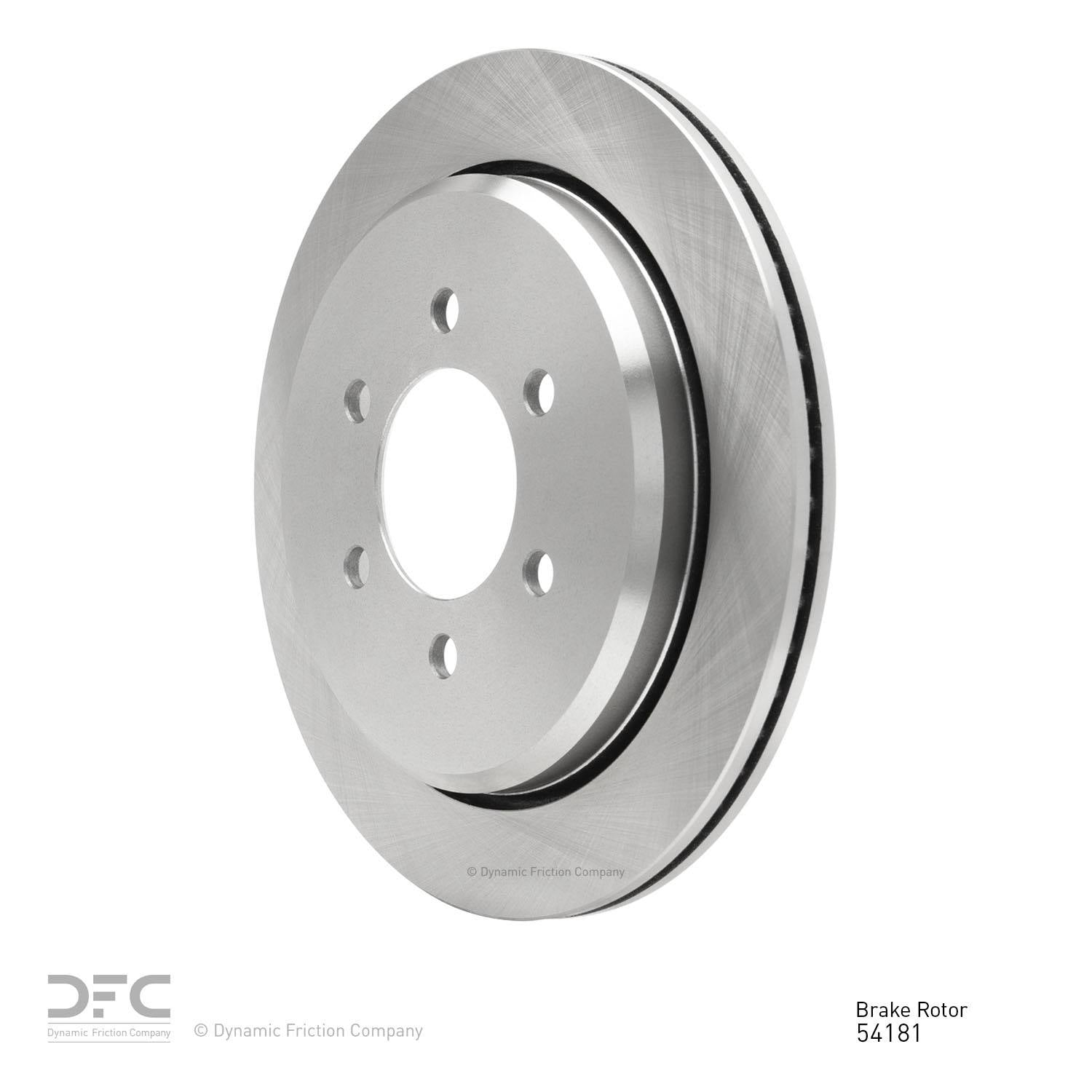 dynamic friction company disc brake rotor  frsport 600-54181