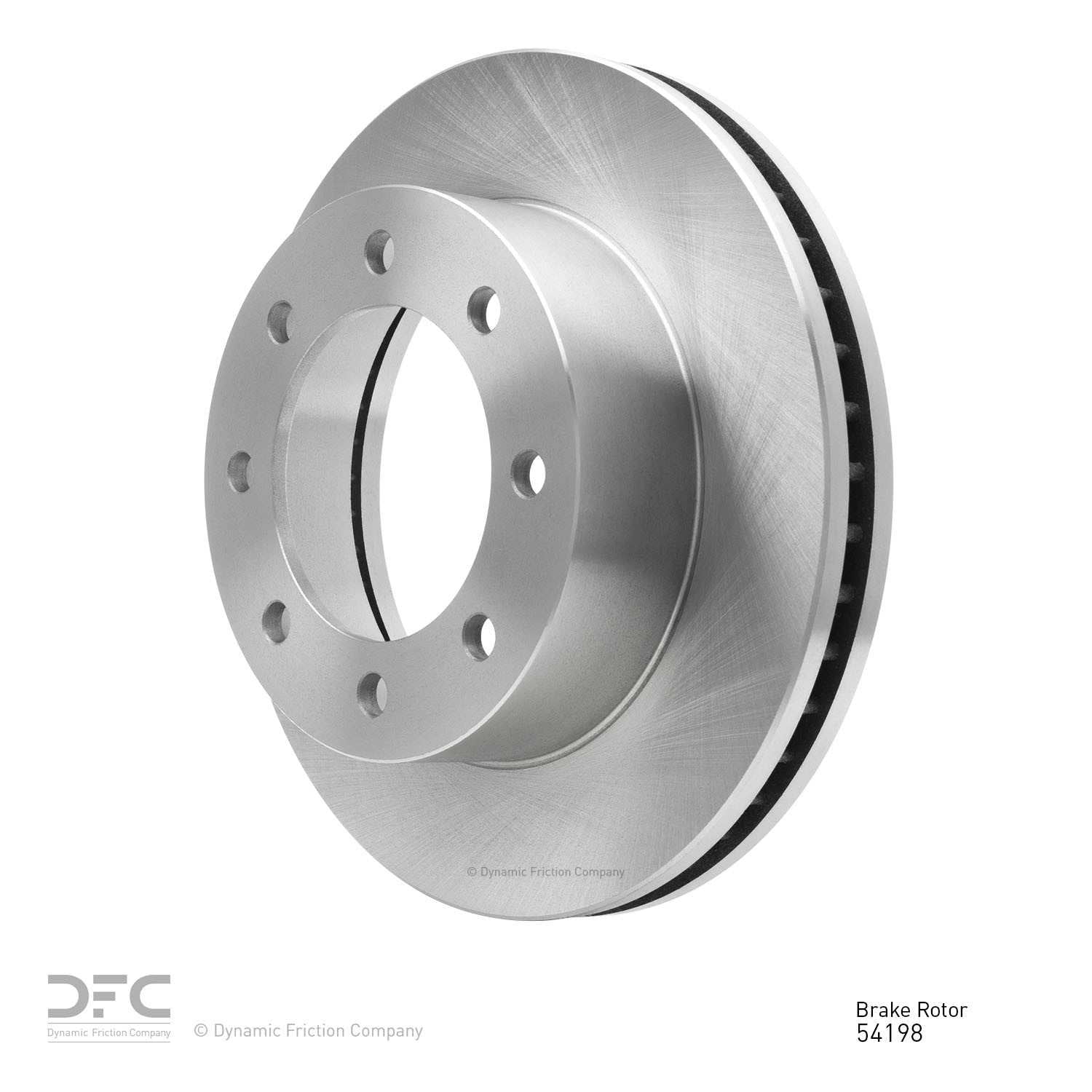 dynamic friction company disc brake rotor  frsport 600-54198