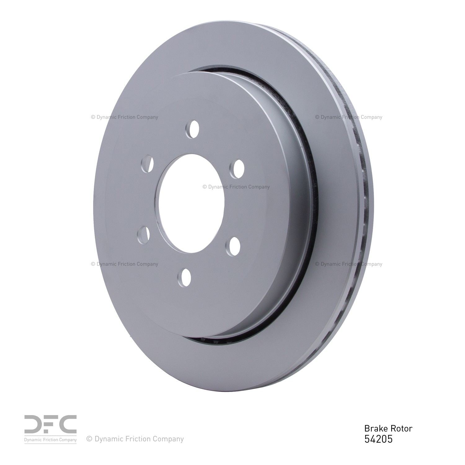 dynamic friction company disc brake rotor  frsport 600-54205