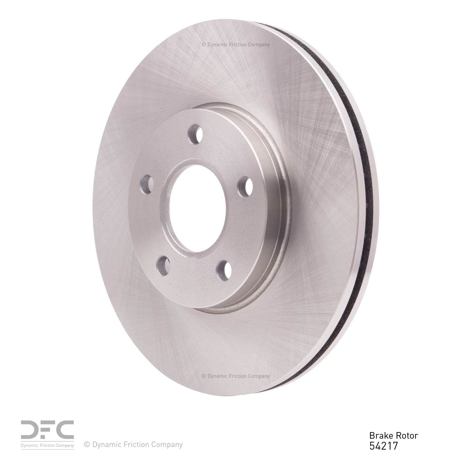 dynamic friction company disc brake rotor  frsport 600-54217