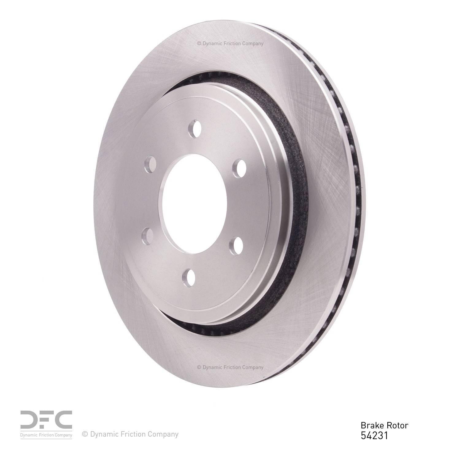 dynamic friction company disc brake rotor  frsport 600-54231