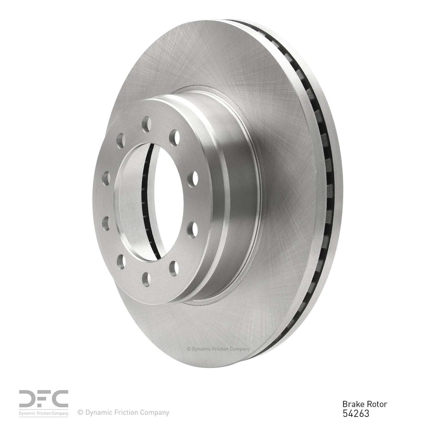 dynamic friction company disc brake rotor  frsport 600-54263