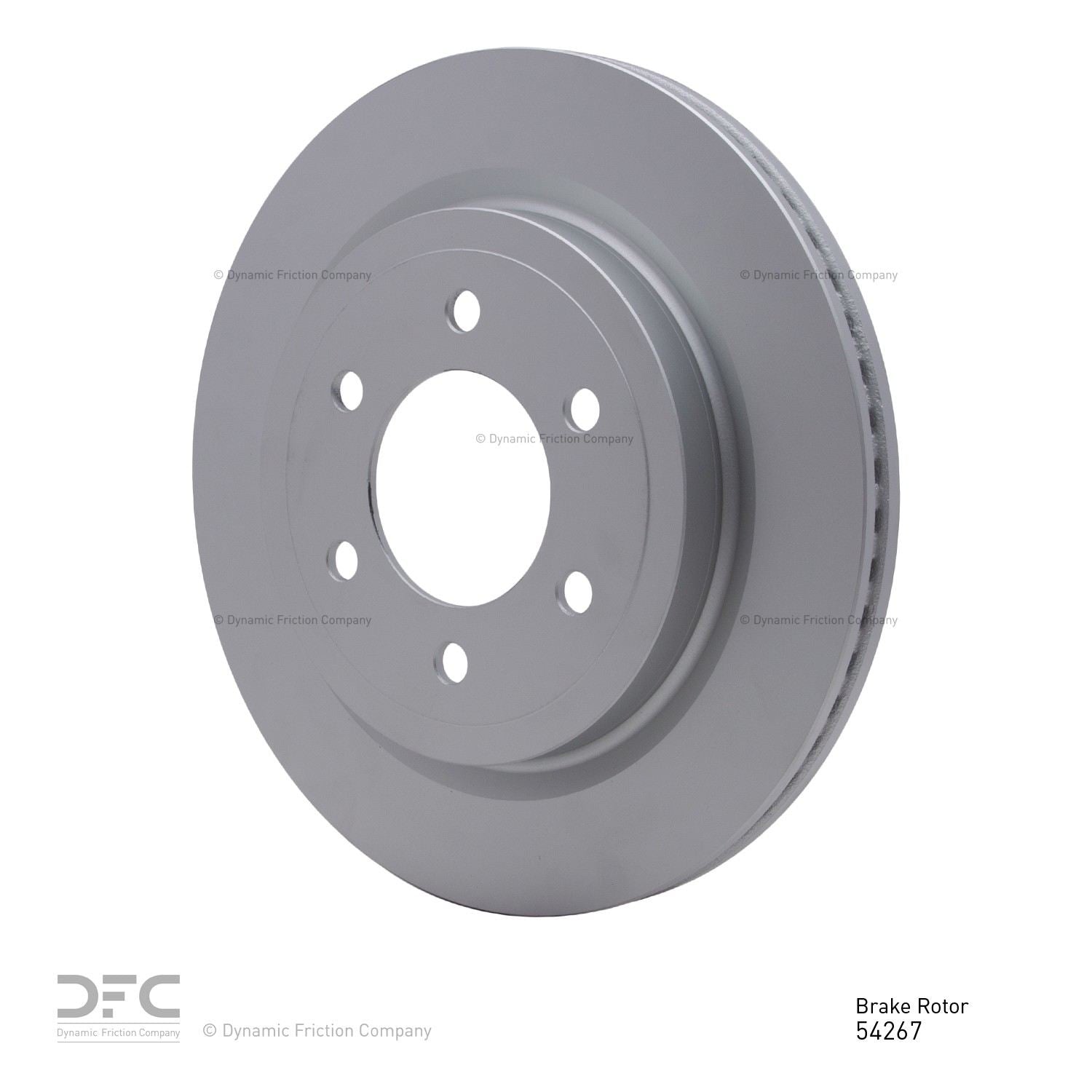 dynamic friction company disc brake rotor  frsport 600-54267