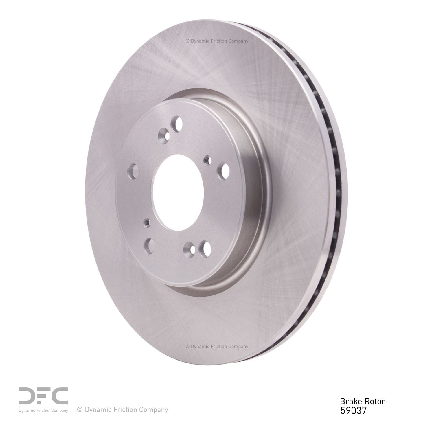 dynamic friction company disc brake rotor  frsport 600-59037