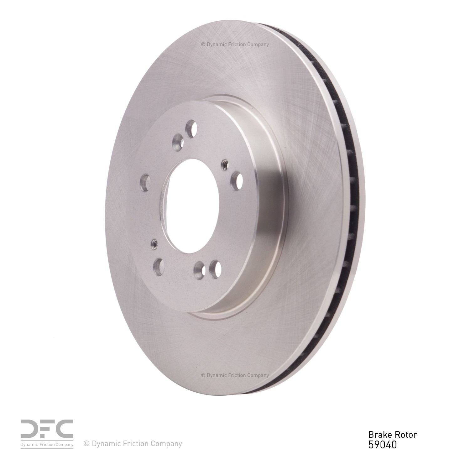 dynamic friction company disc brake rotor  frsport 600-59040