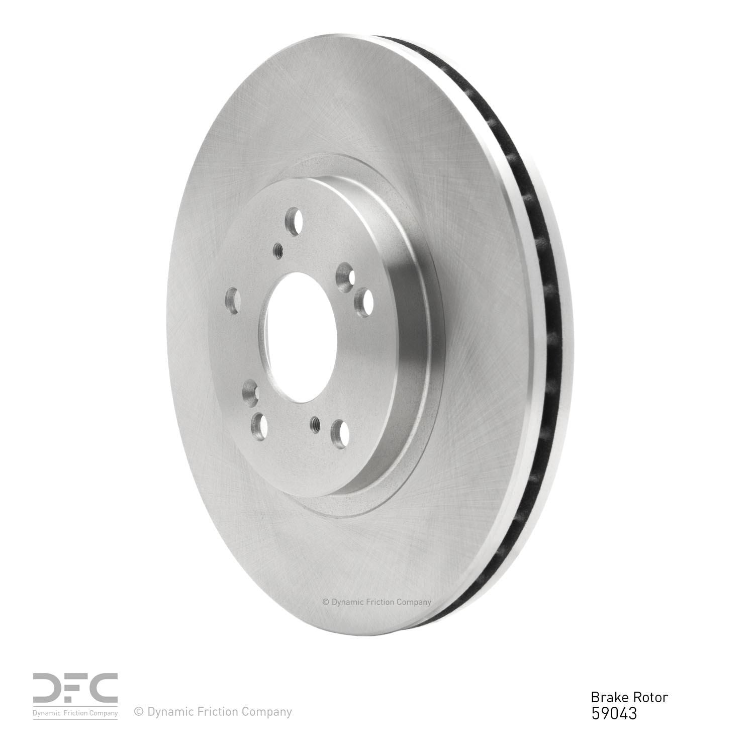 dynamic friction company disc brake rotor  frsport 600-59043