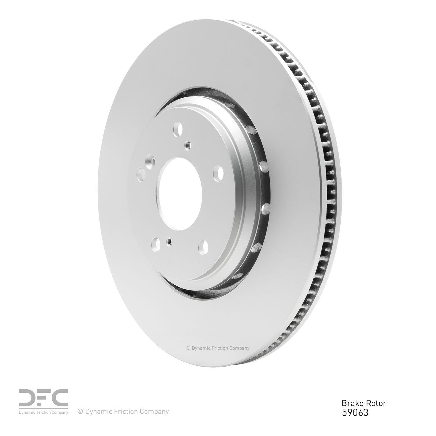 dynamic friction company disc brake rotor  frsport 600-59063