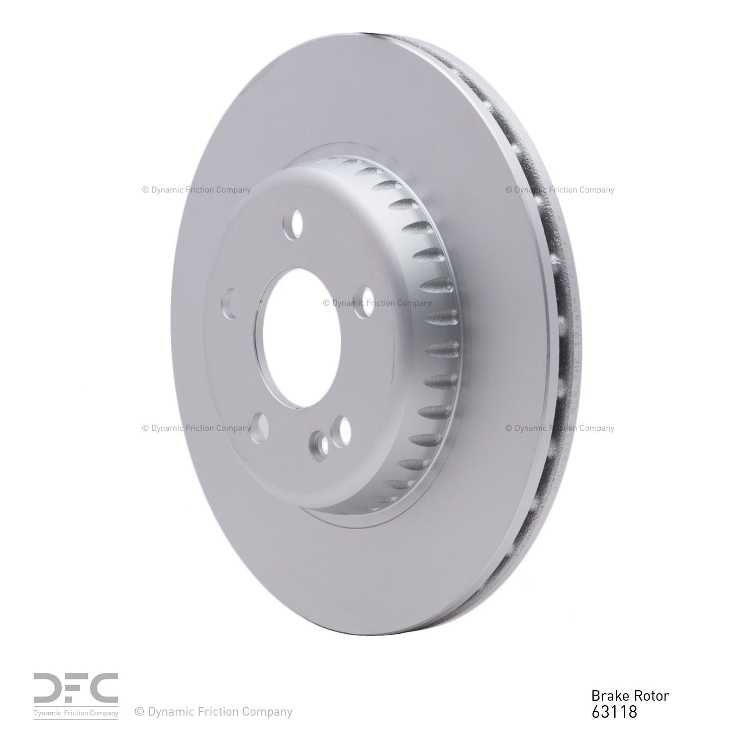 dynamic friction company disc brake rotor  frsport 600-63118