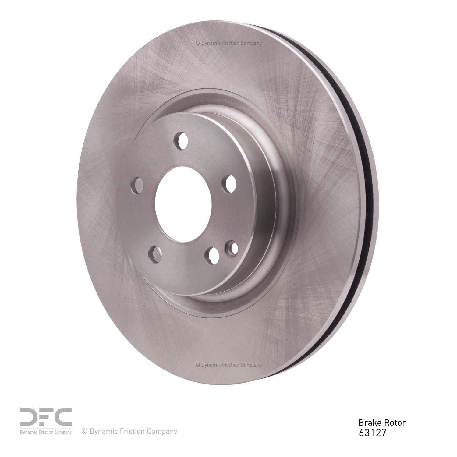 dynamic friction company disc brake rotor  frsport 600-63127